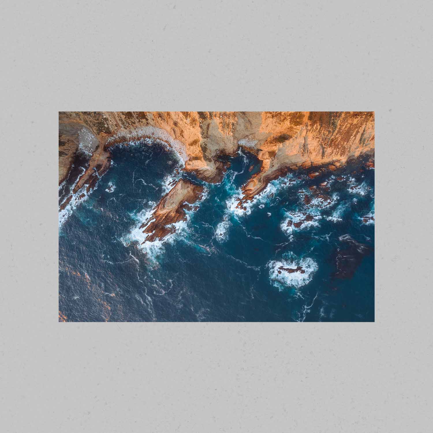 Land Meets Sea Print