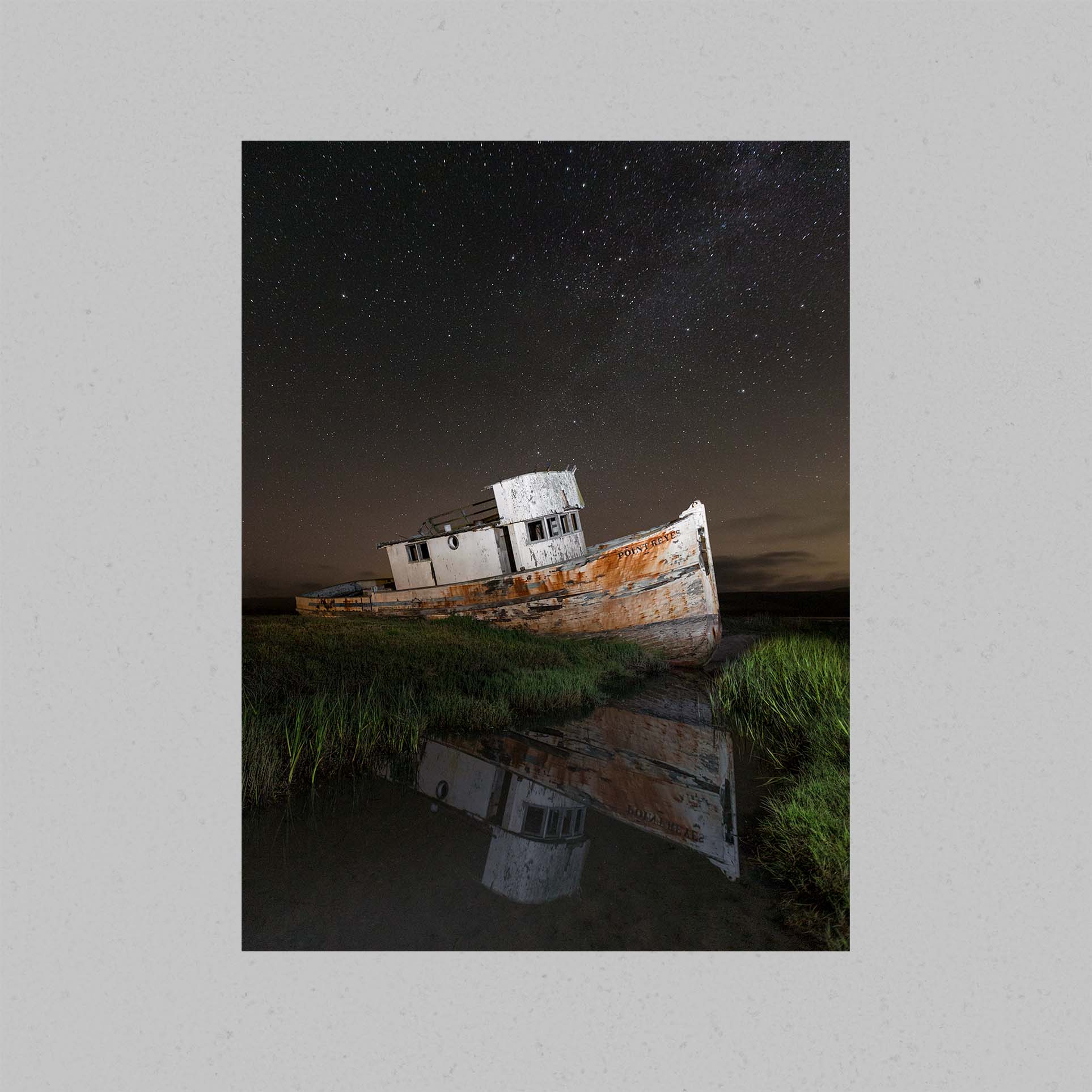 Point Reyes Shipwreck Print