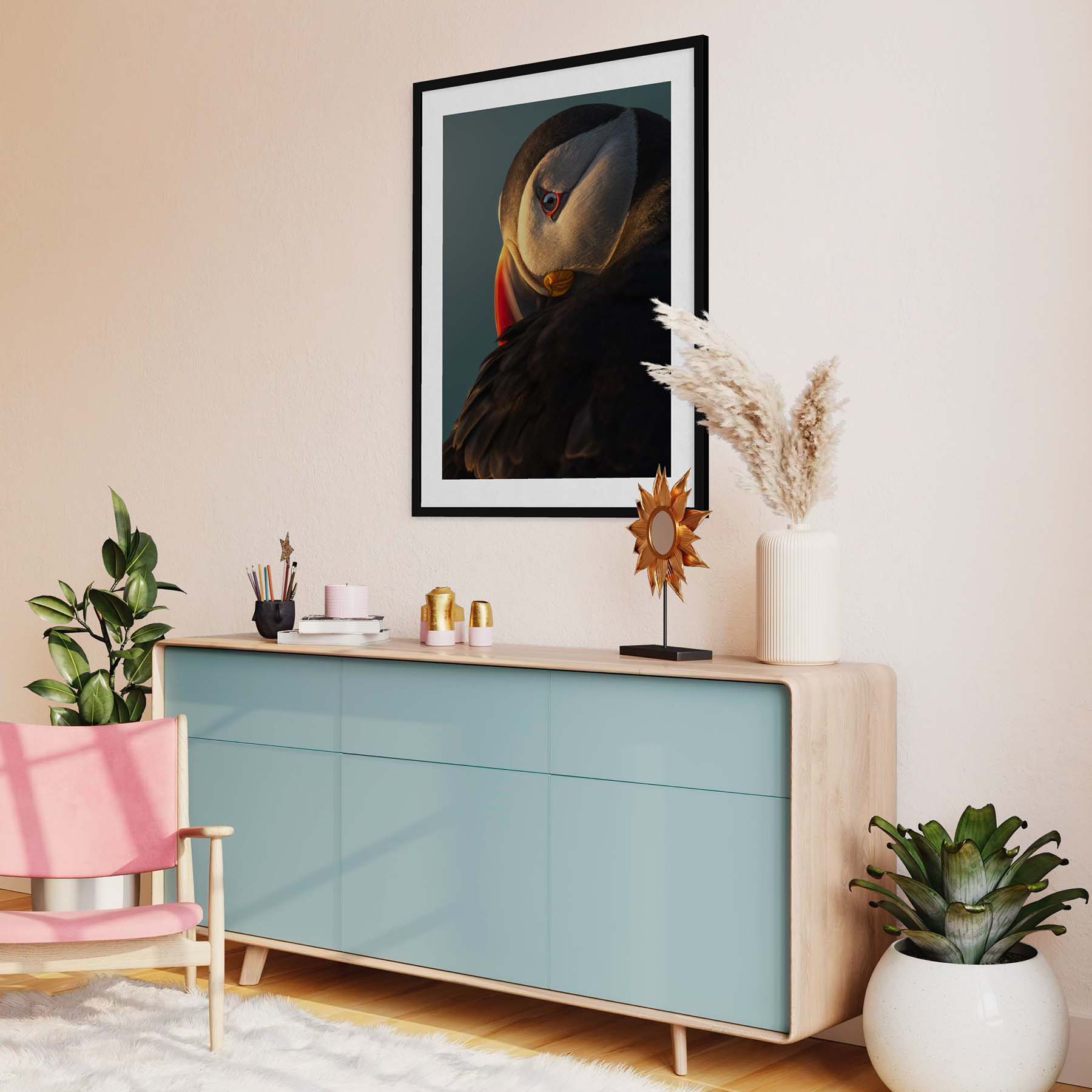 Atlantic Puffin Print