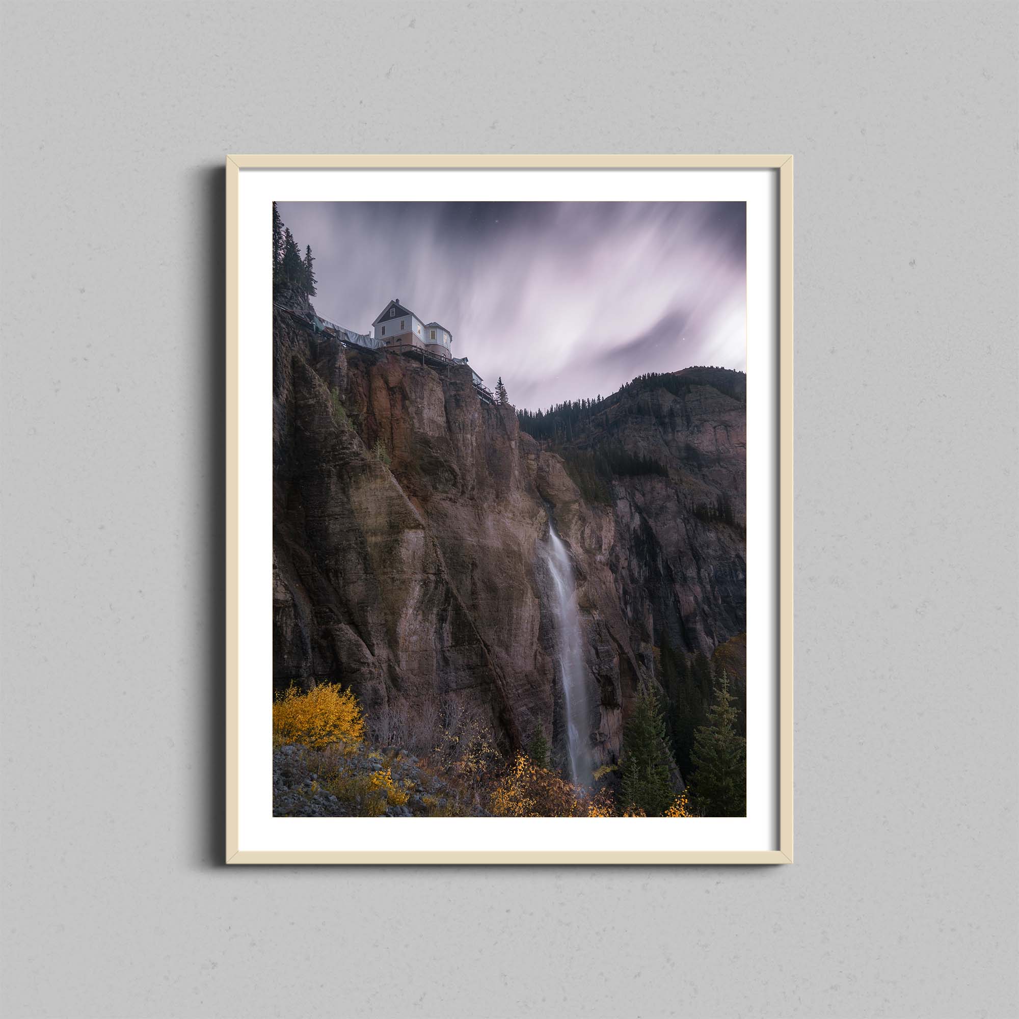 Bridal Veil Night Print
