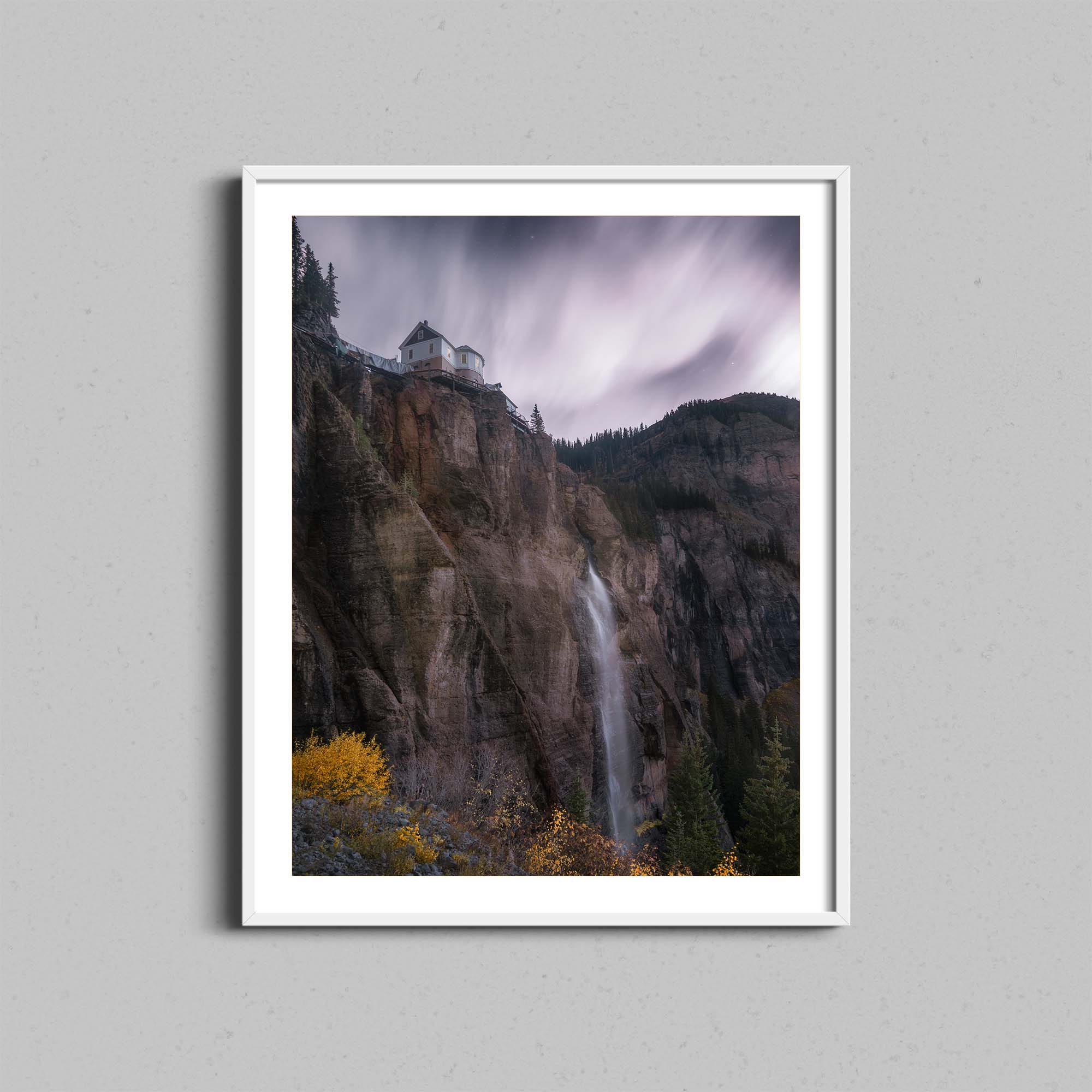 Bridal Veil Night Print