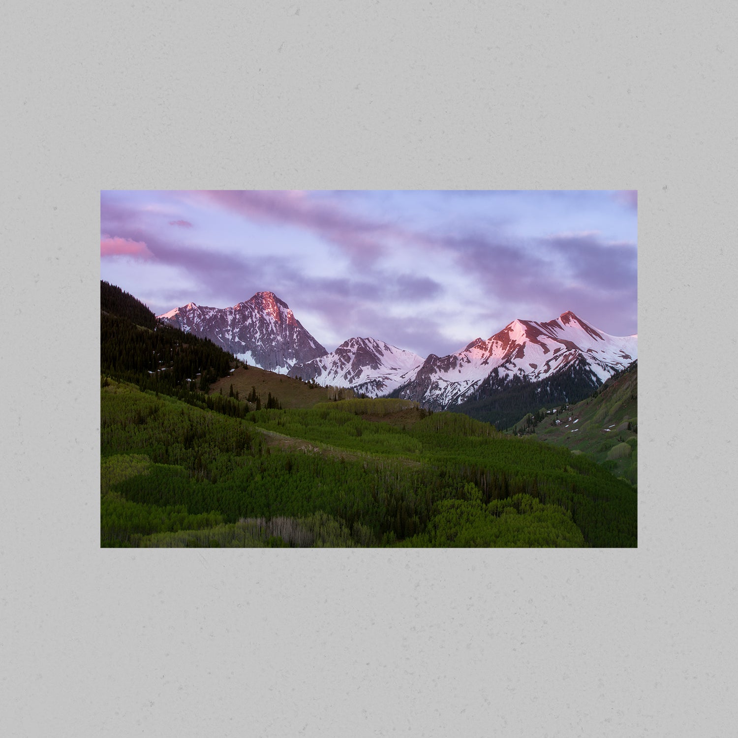 Capitol Peak Summer Print