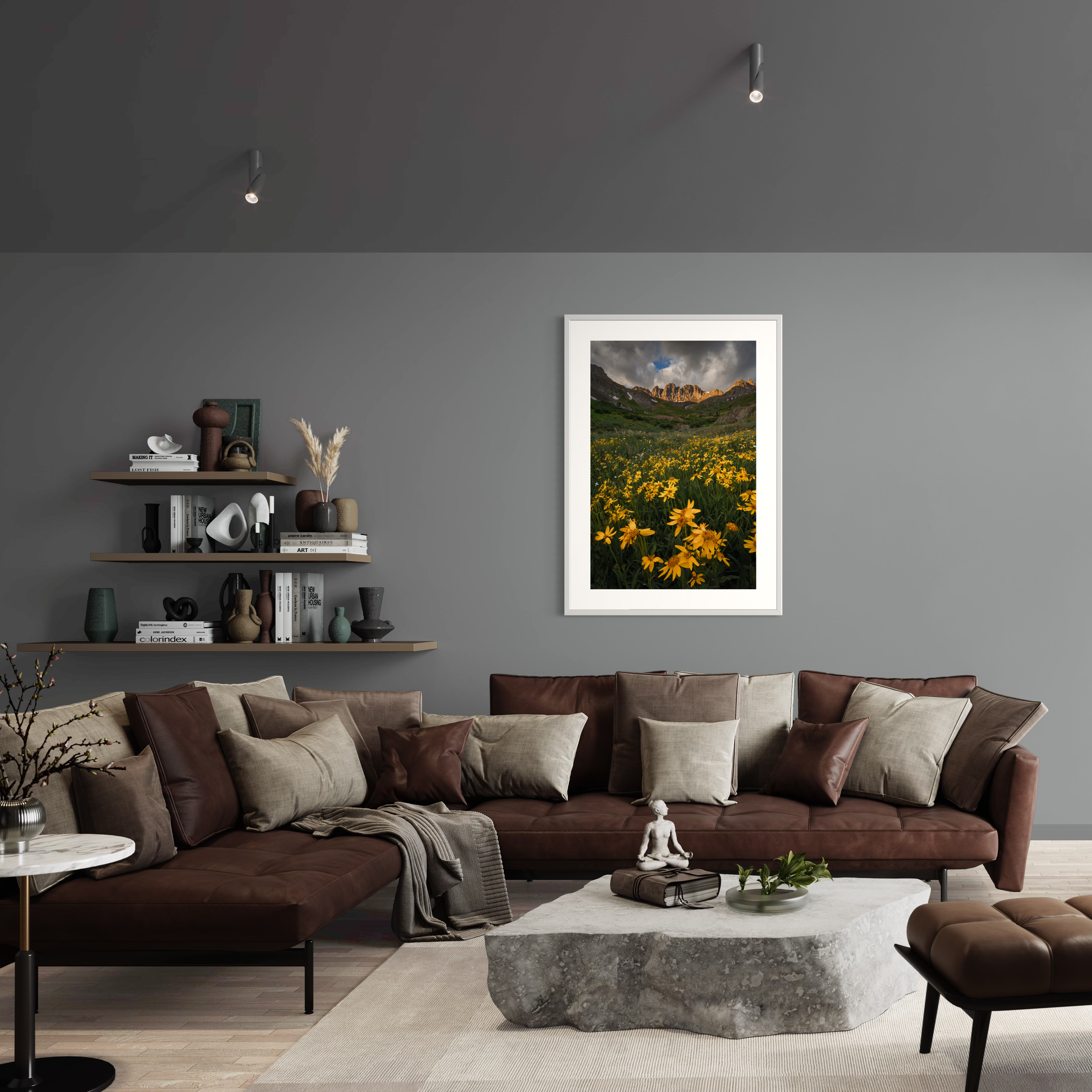 American Basin Wildflowers Print