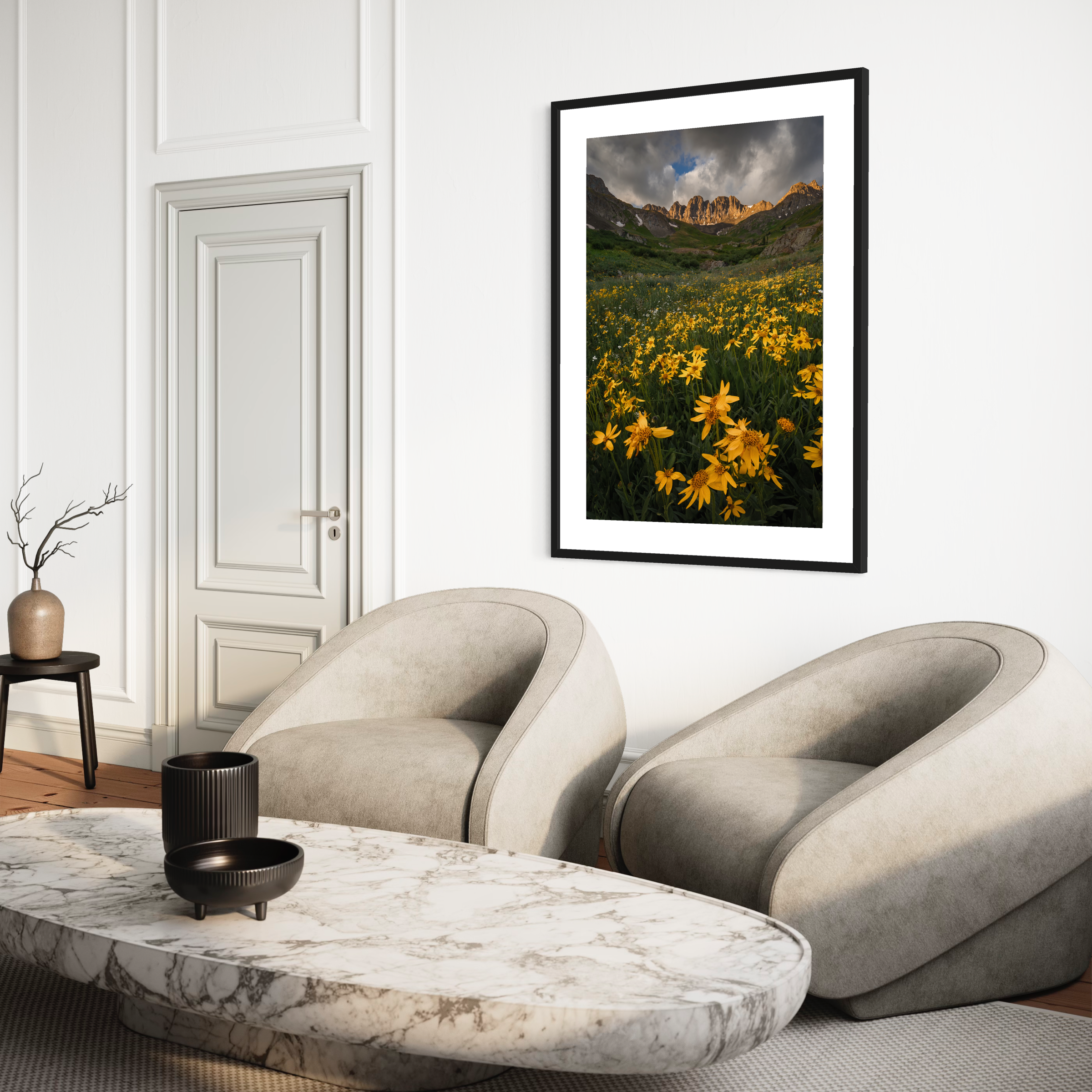 American Basin Wildflowers Print