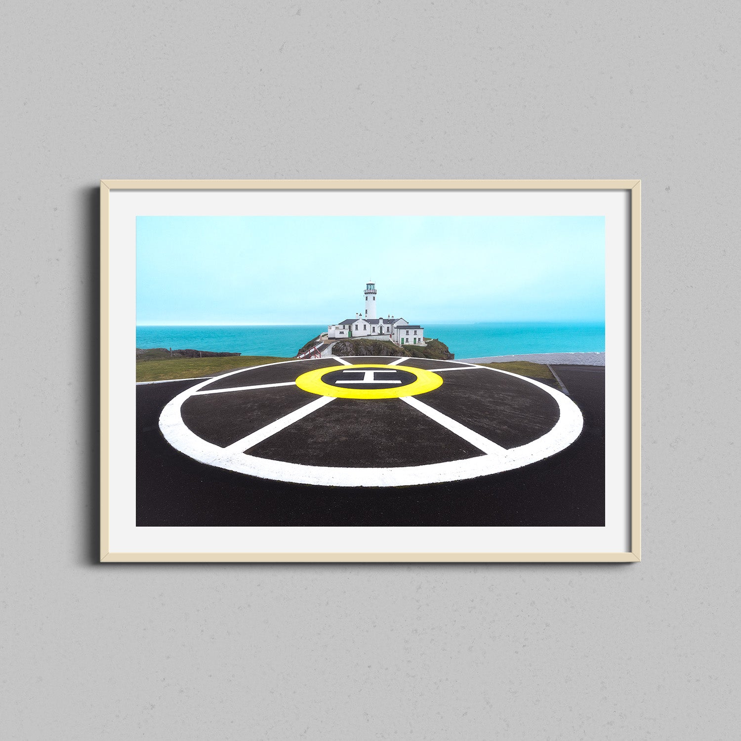 Fanad Head Heli Pad Print