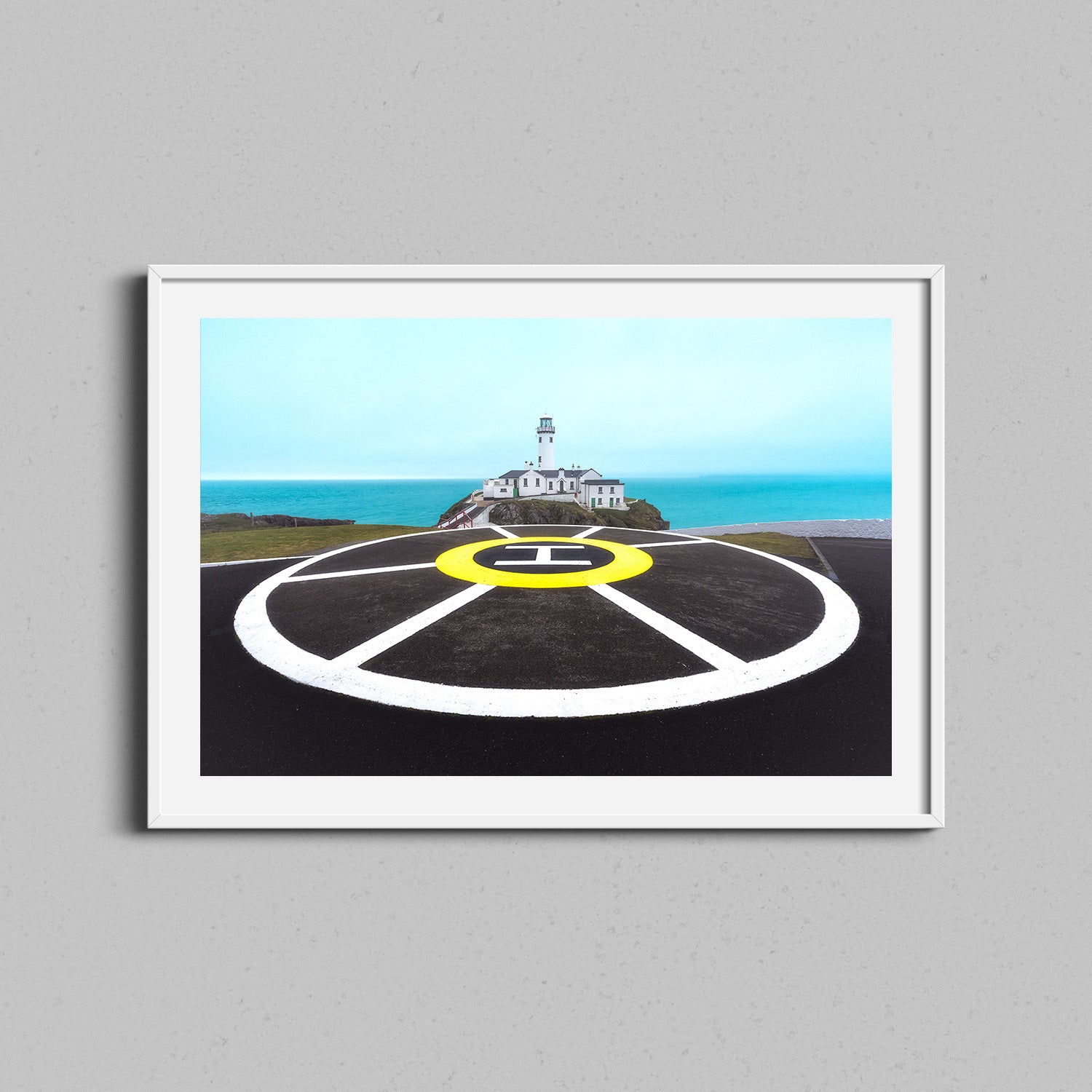 Fanad Head Heli Pad Print