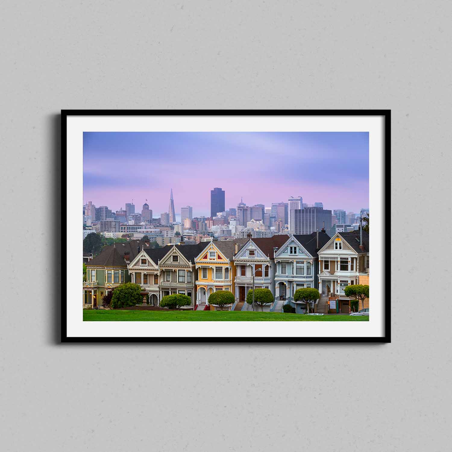Full House Houses Print