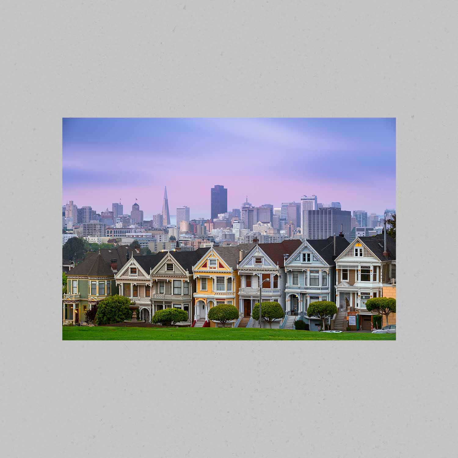 Full House Houses Print