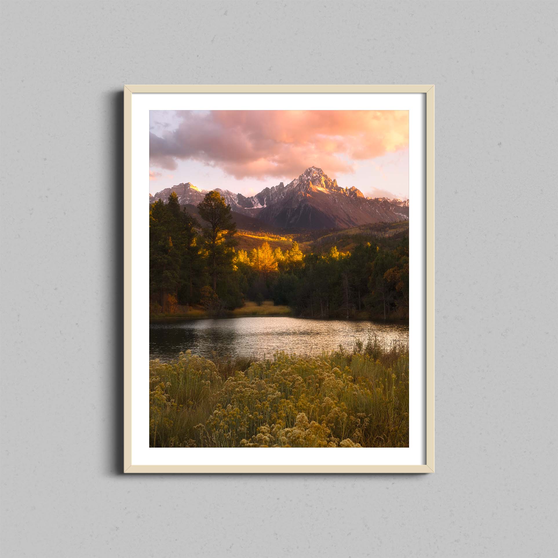 Mount Sneffels Pond Print