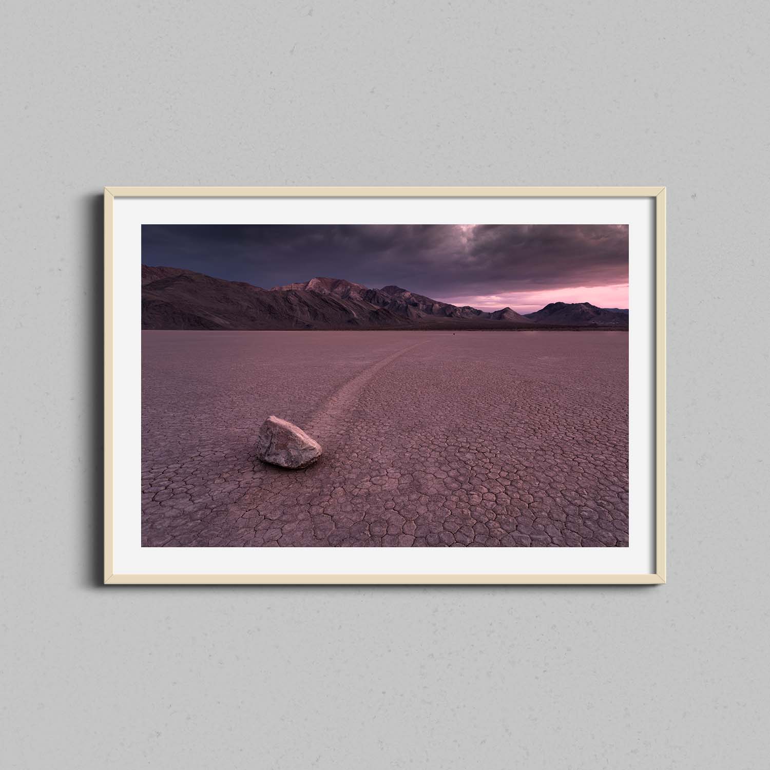 Death Valley Sailing Stone Print