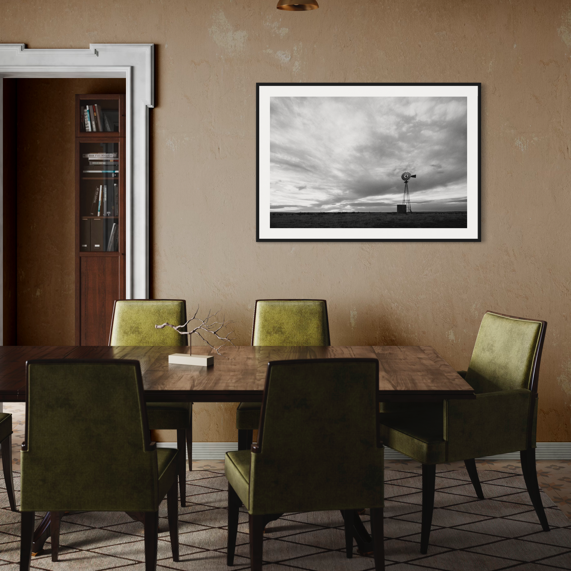 West Texas Windmill Print