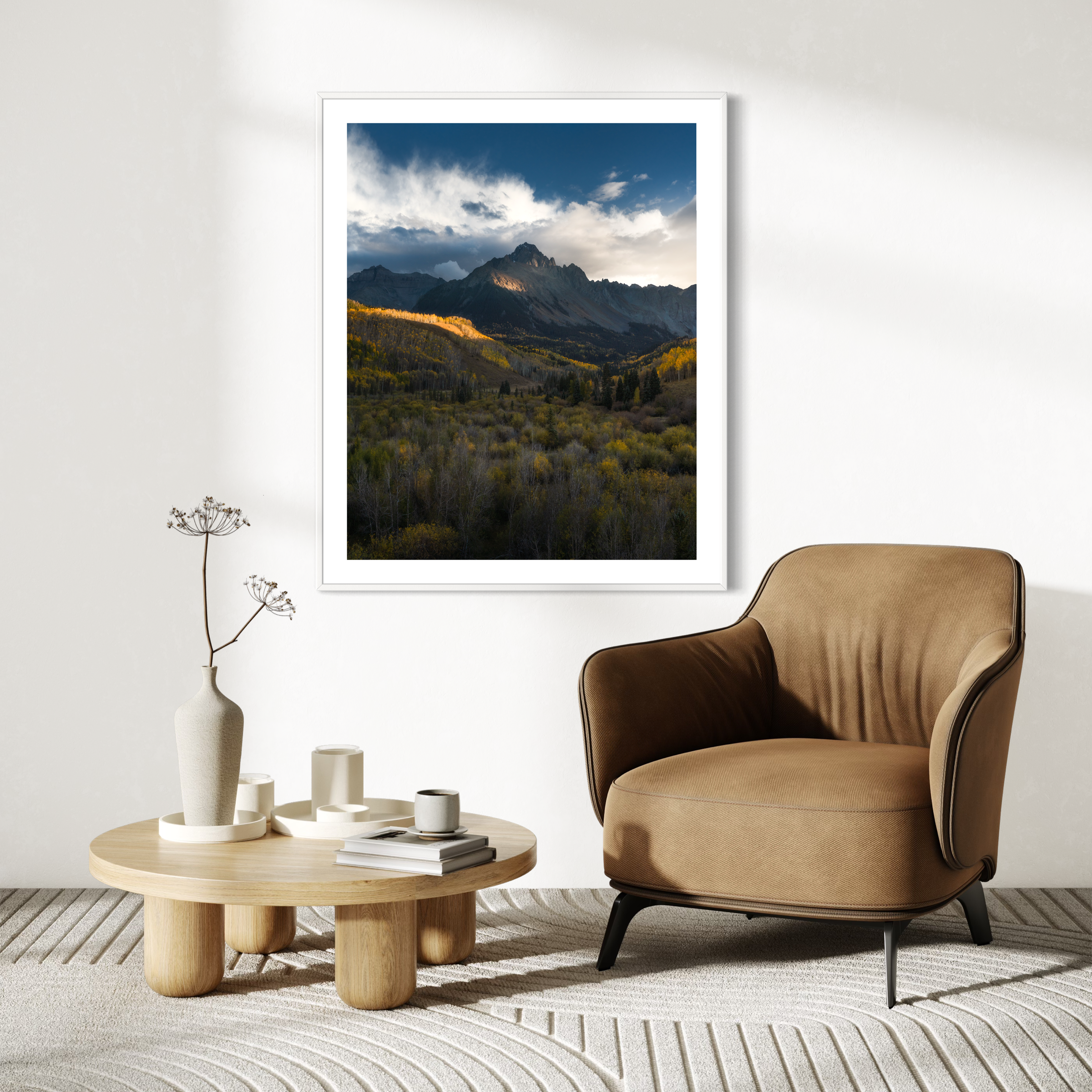 Mount Sneffels Storm Print