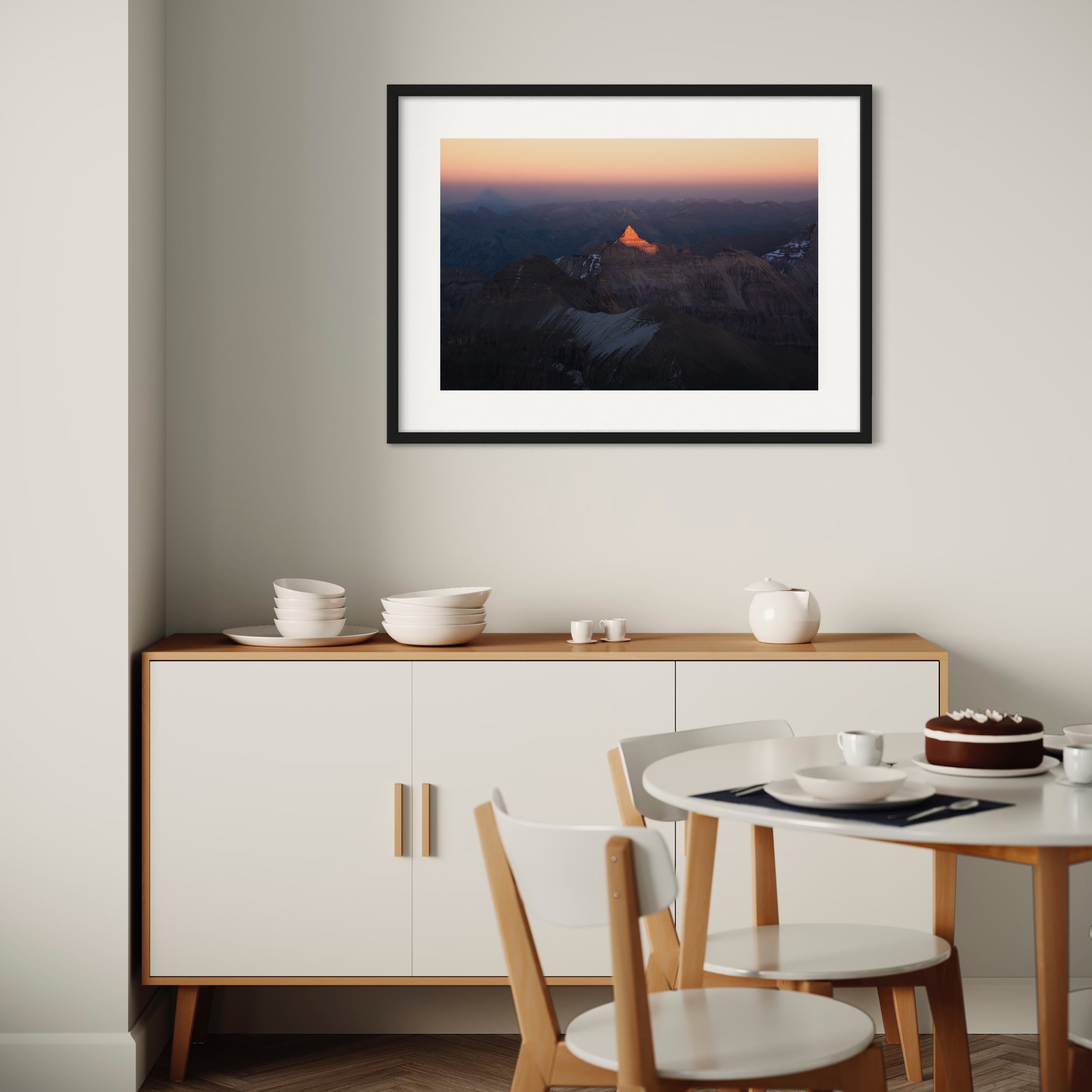 Teakettle Mountain Print