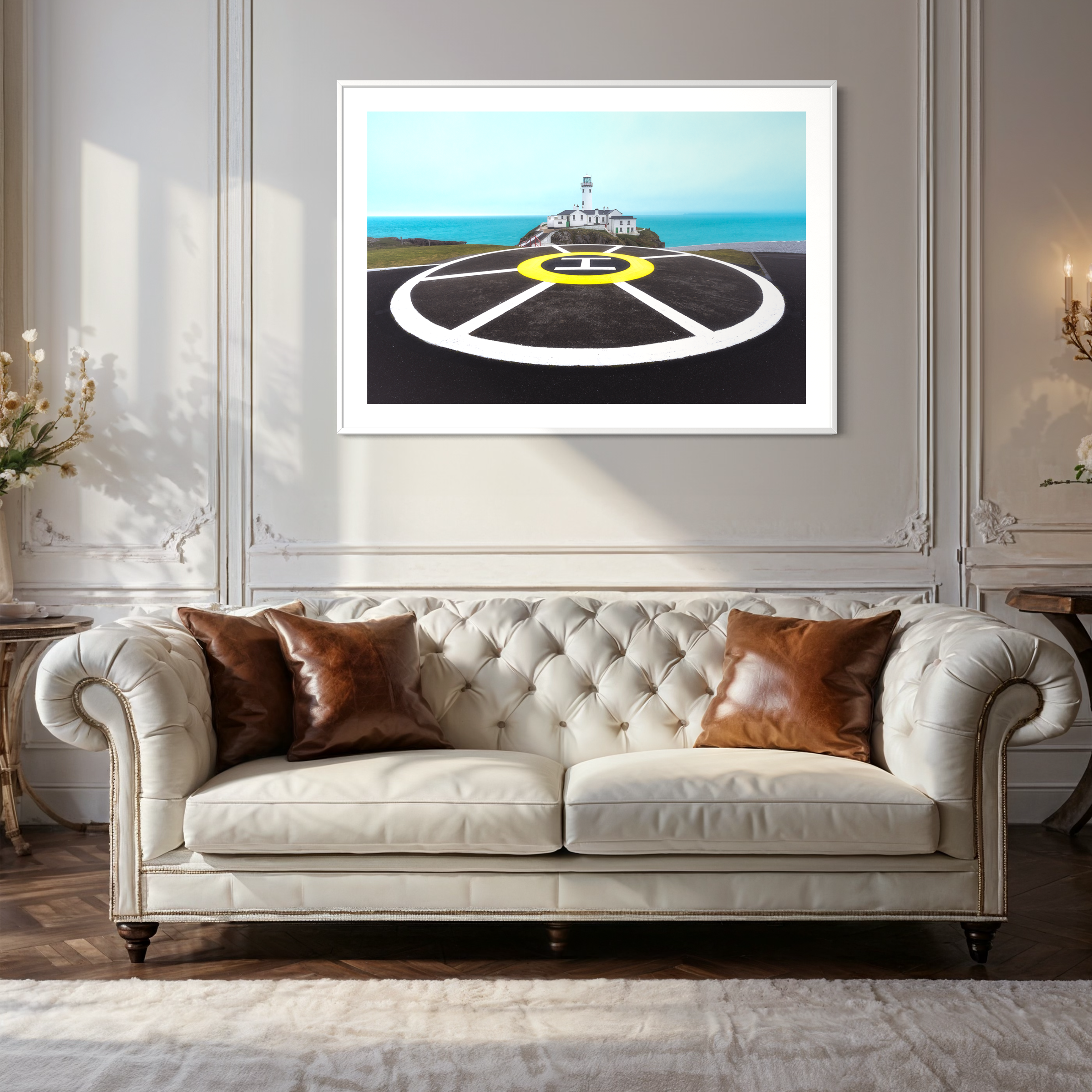 Fanad Head Heli Pad Print