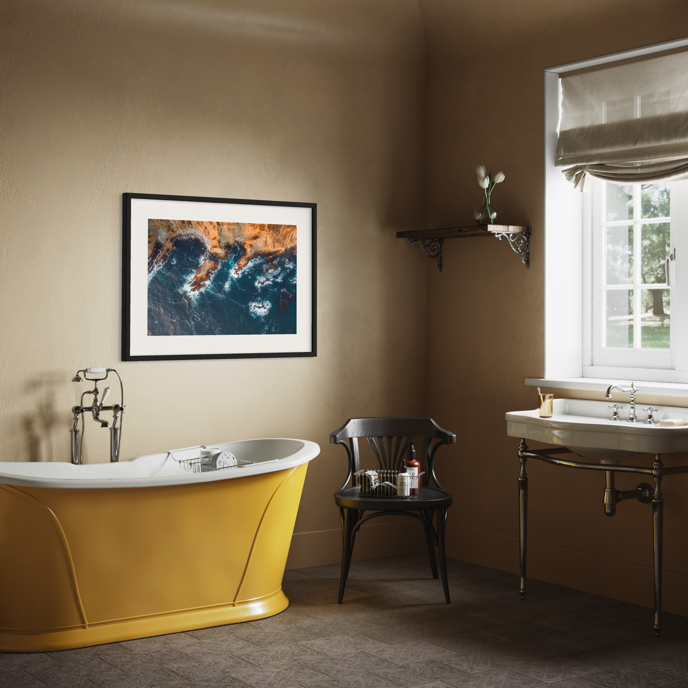 Land Meets Sea Print