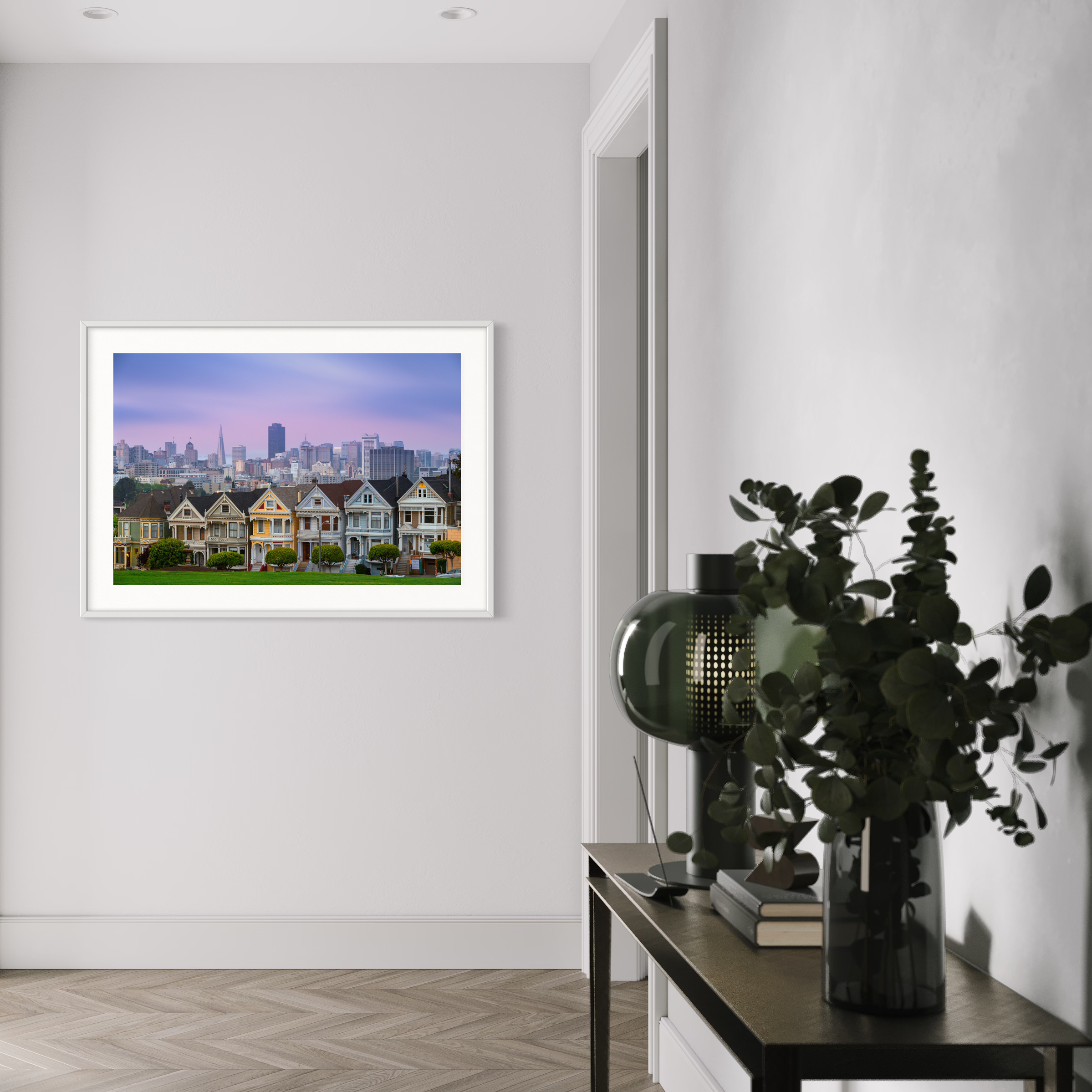 Full House Houses Print