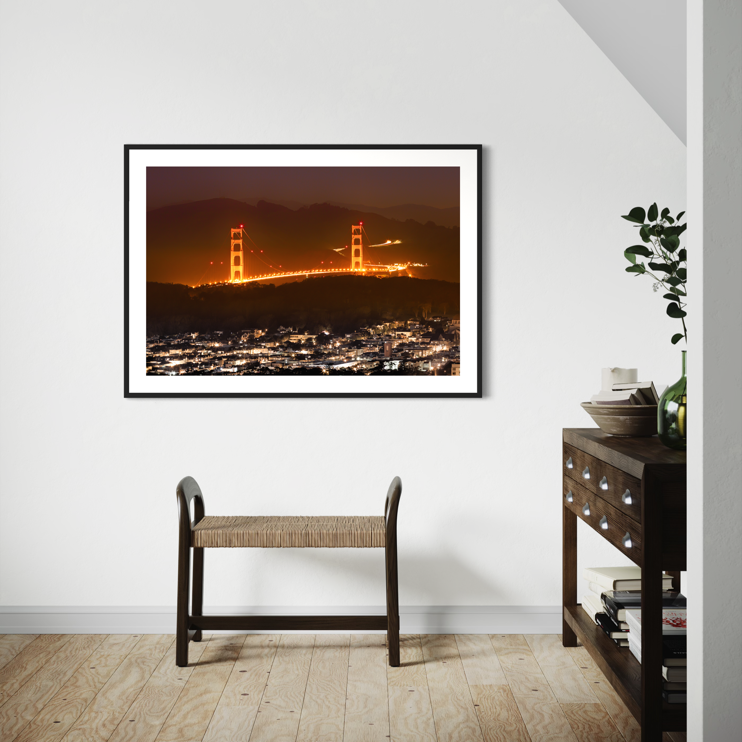 Golden Gate From Twin Peaks Print