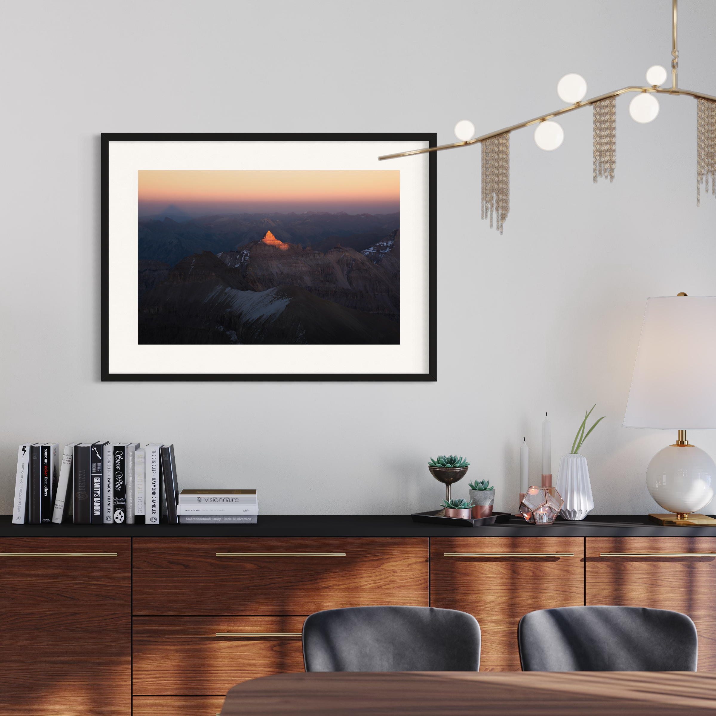 Teakettle Mountain Print