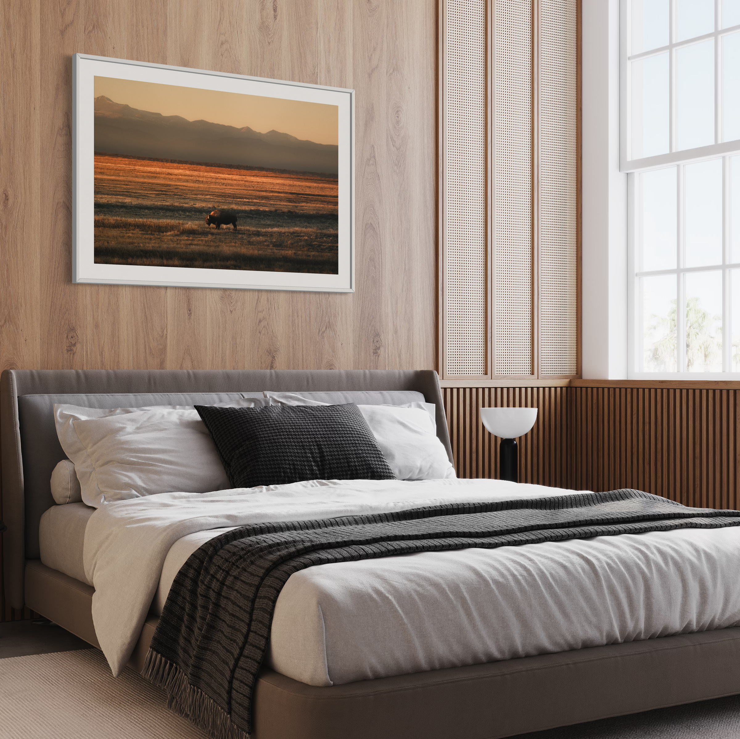 Lone Colorado Buffalo Print