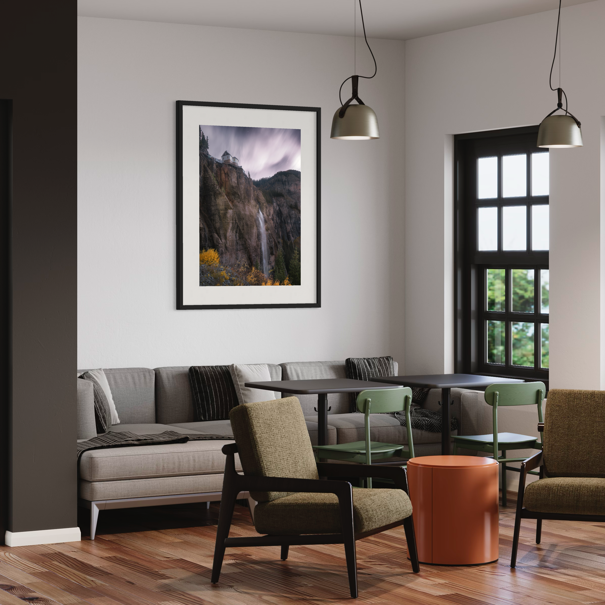 Bridal Veil Night Print