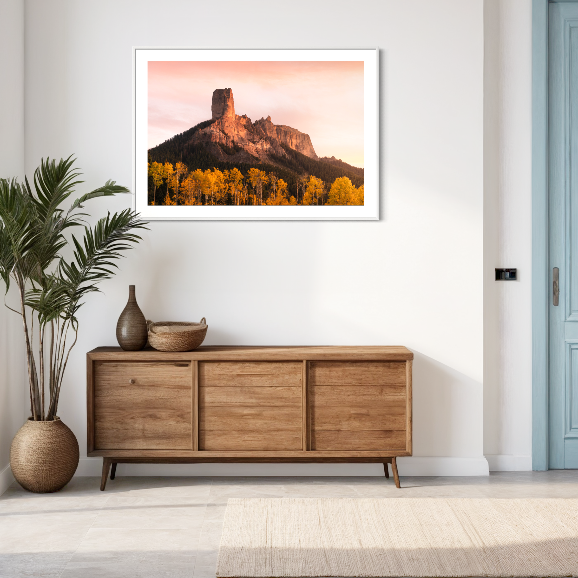 Chimney Rock Sunset Print