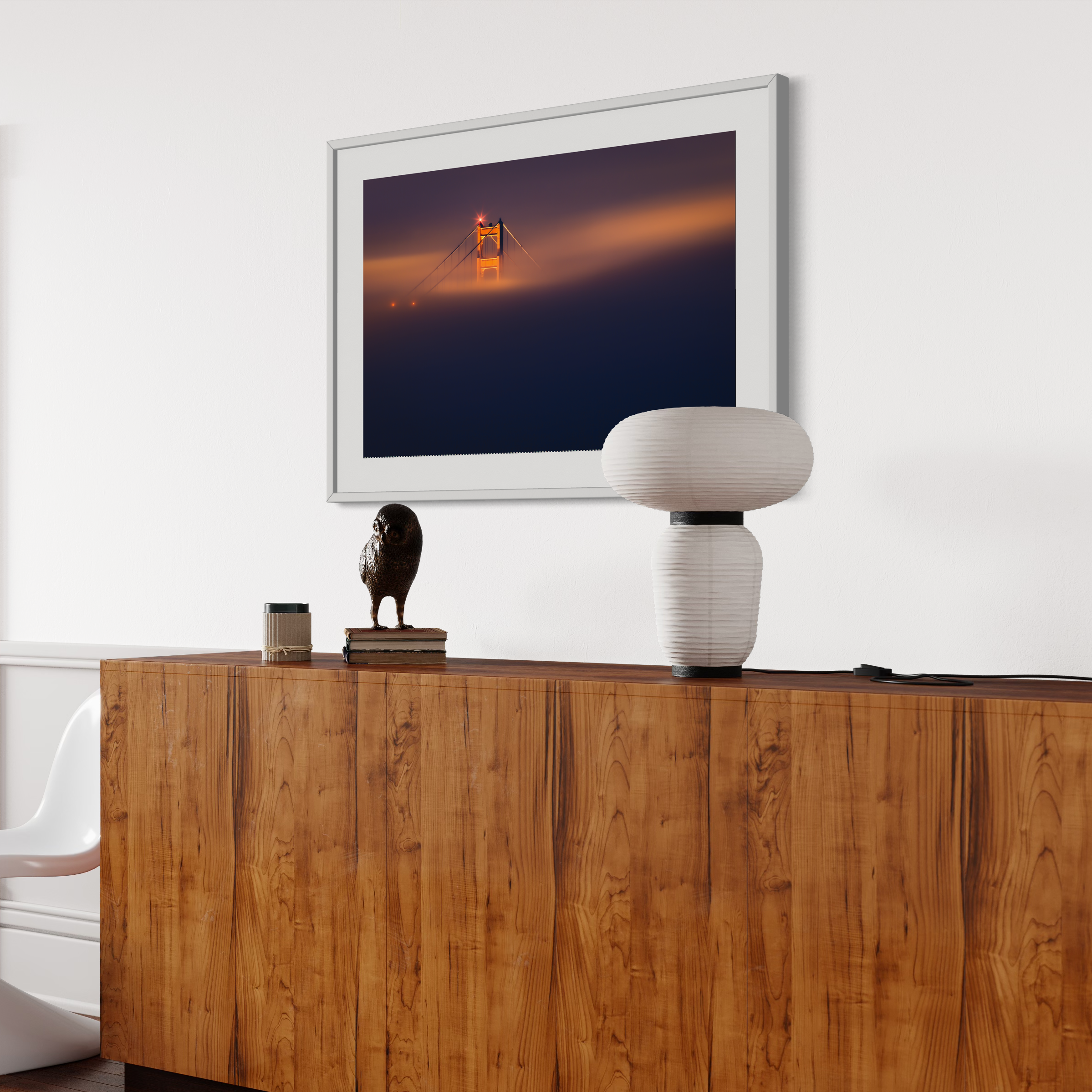 Golden Gate Fog Print