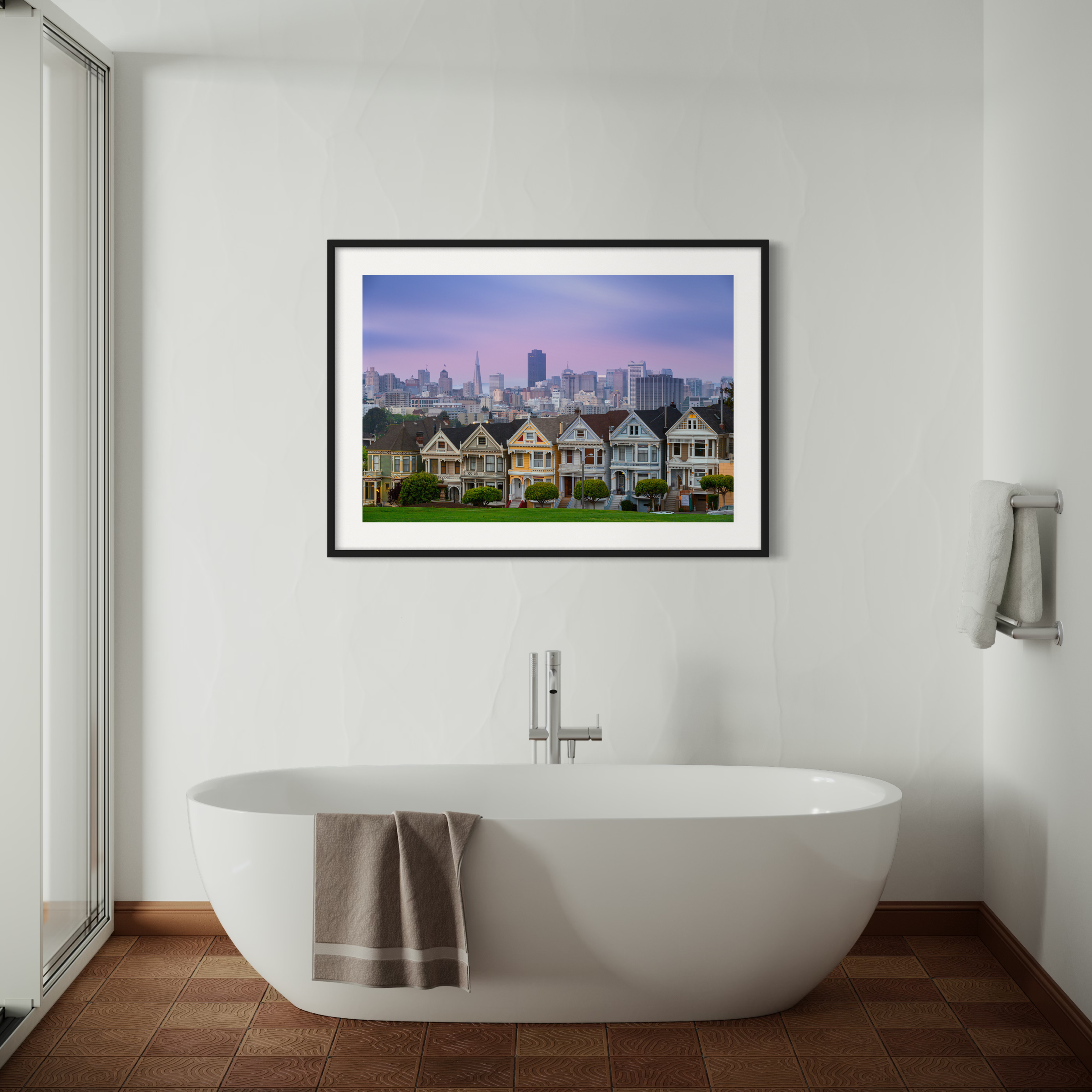 Full House Houses Print