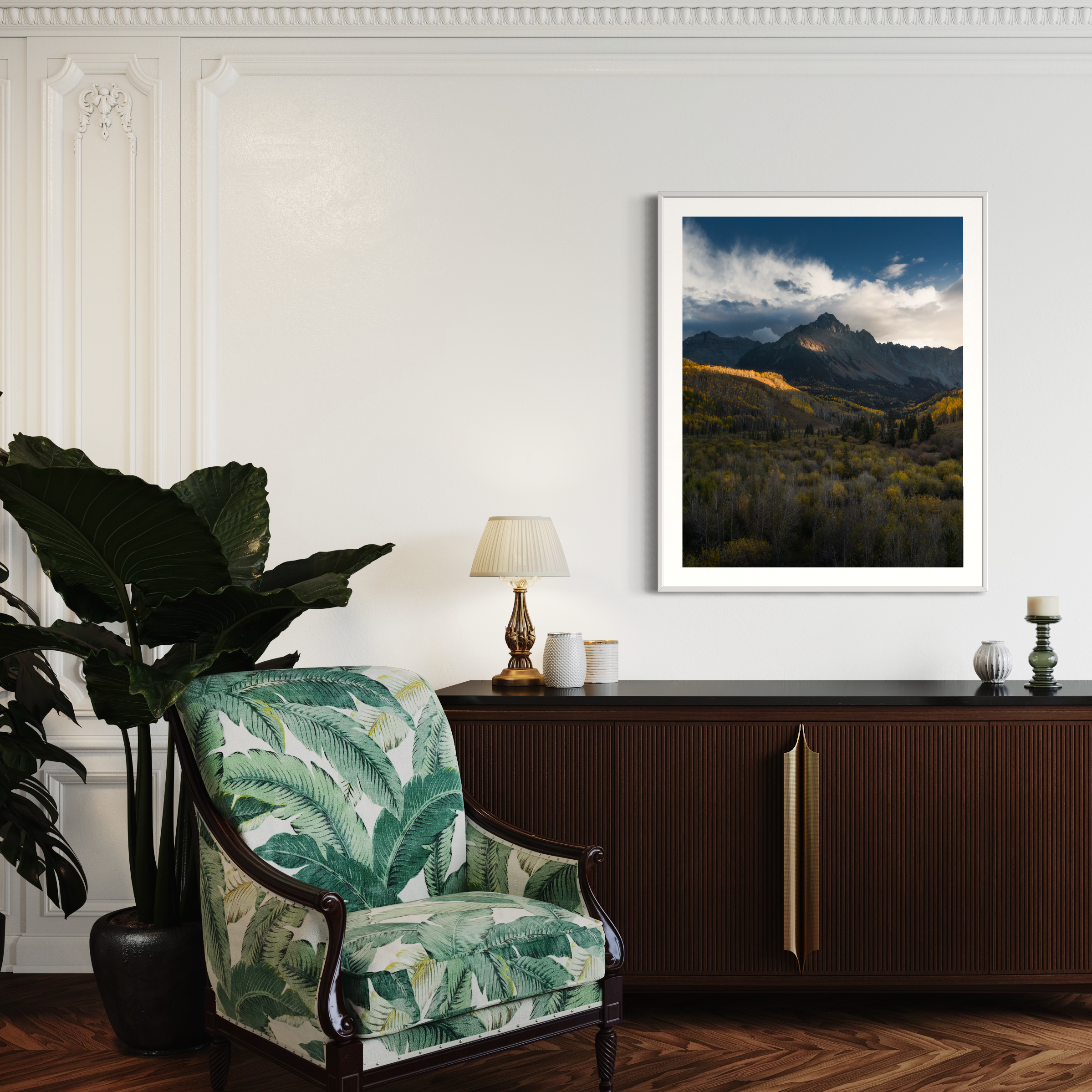 Mount Sneffels Storm Print