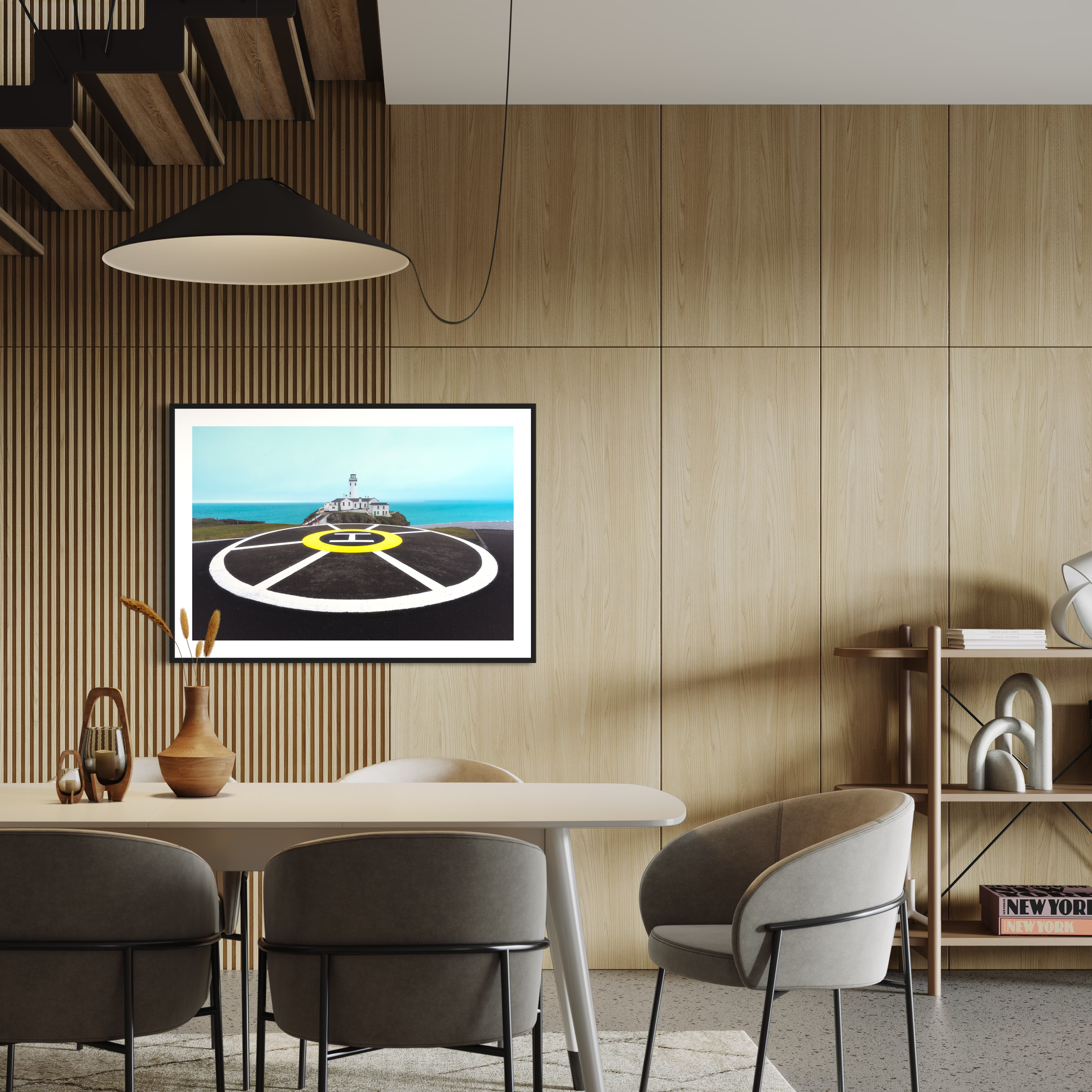 Fanad Head Heli Pad Print