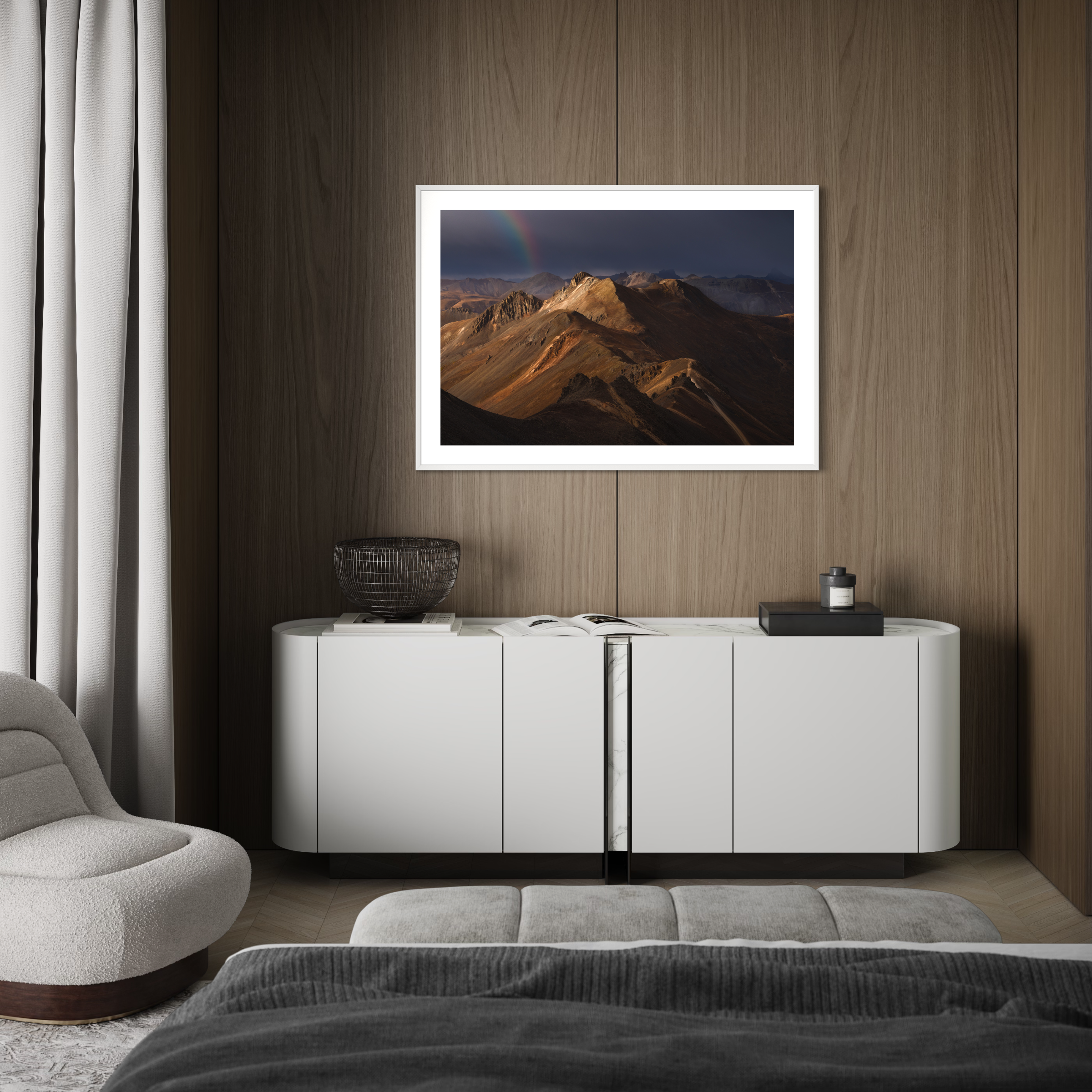 Wetterhorn Uncompahgre Rainbow Print