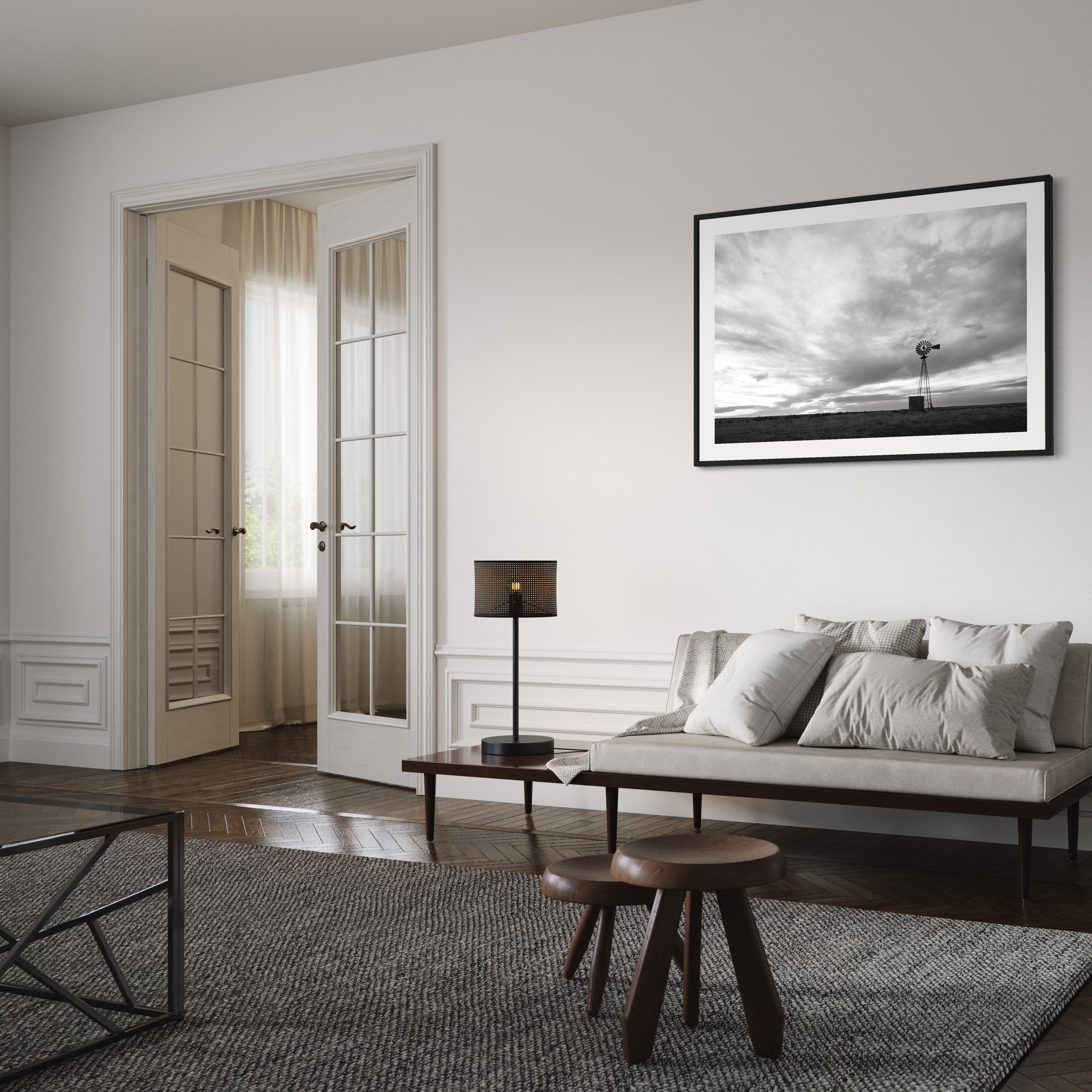 West Texas Windmill Print