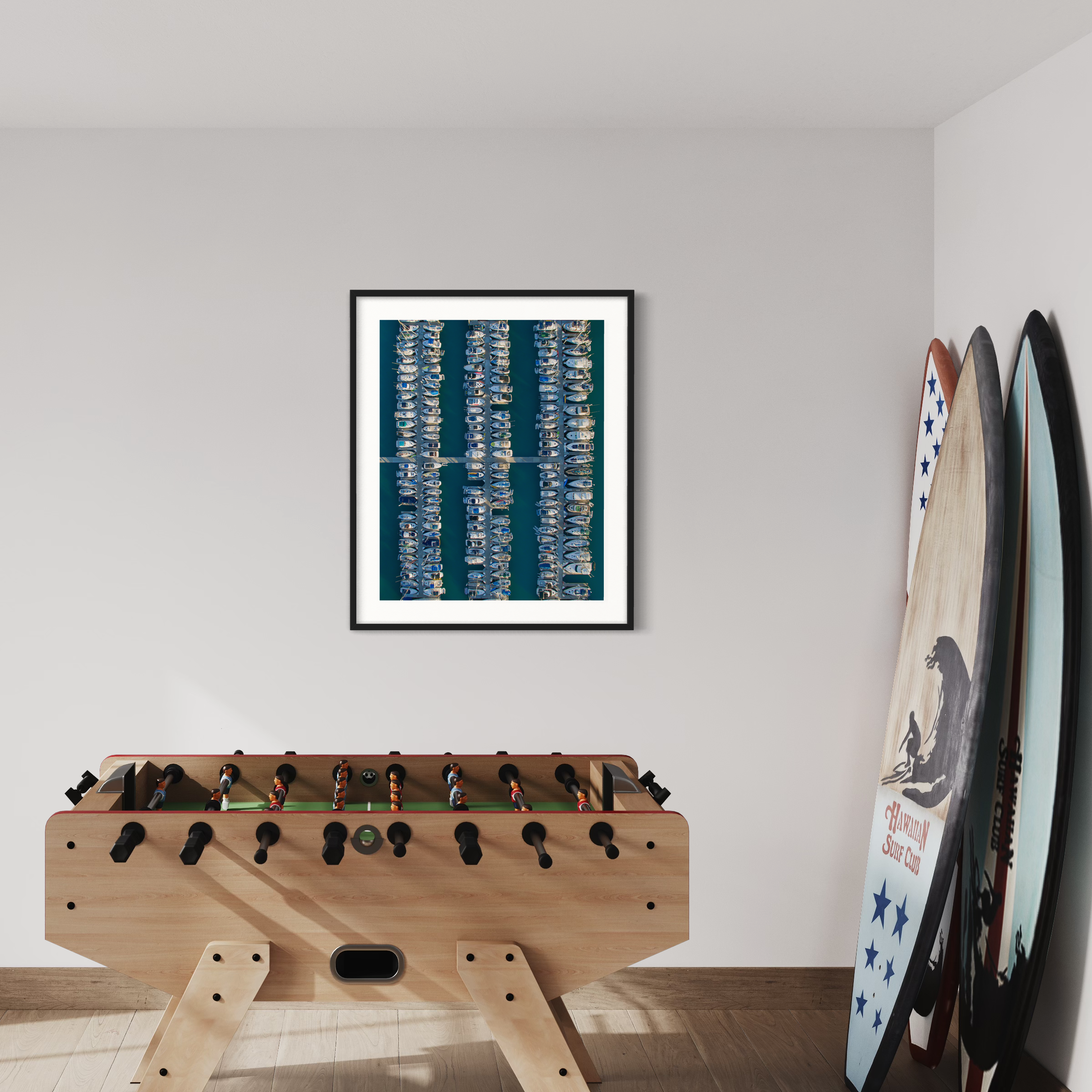 Dana Point Harbor Aerial Print