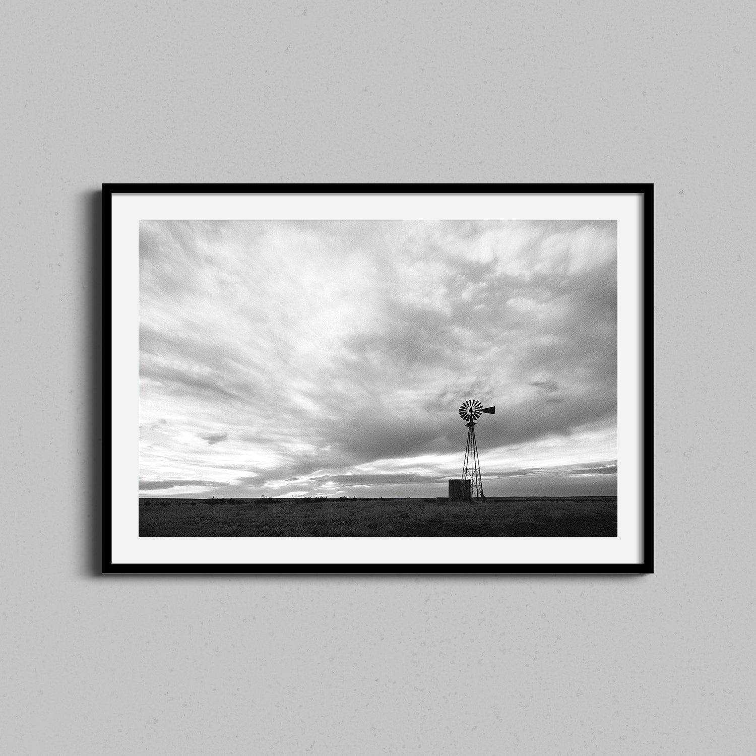 West Texas Windmill Print