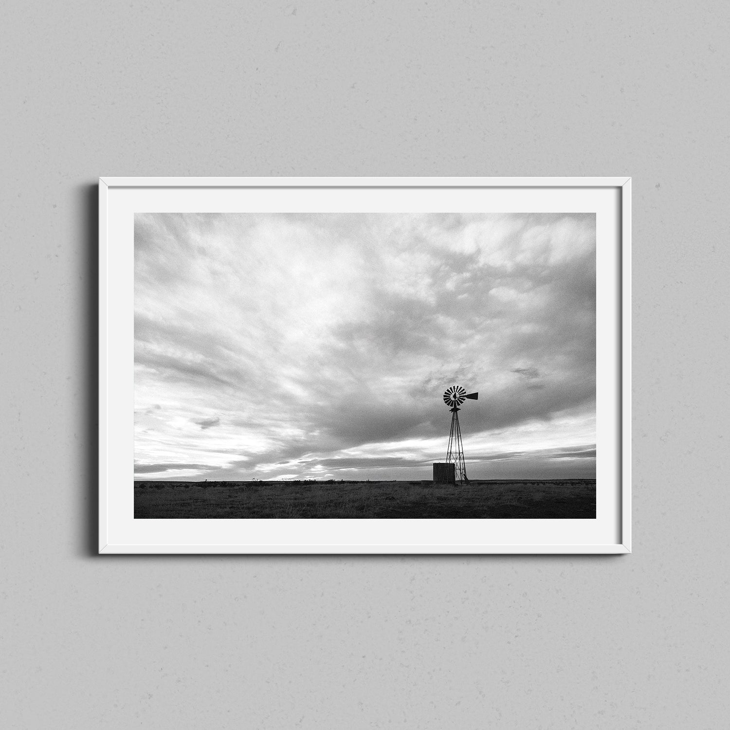 West Texas Windmill Print