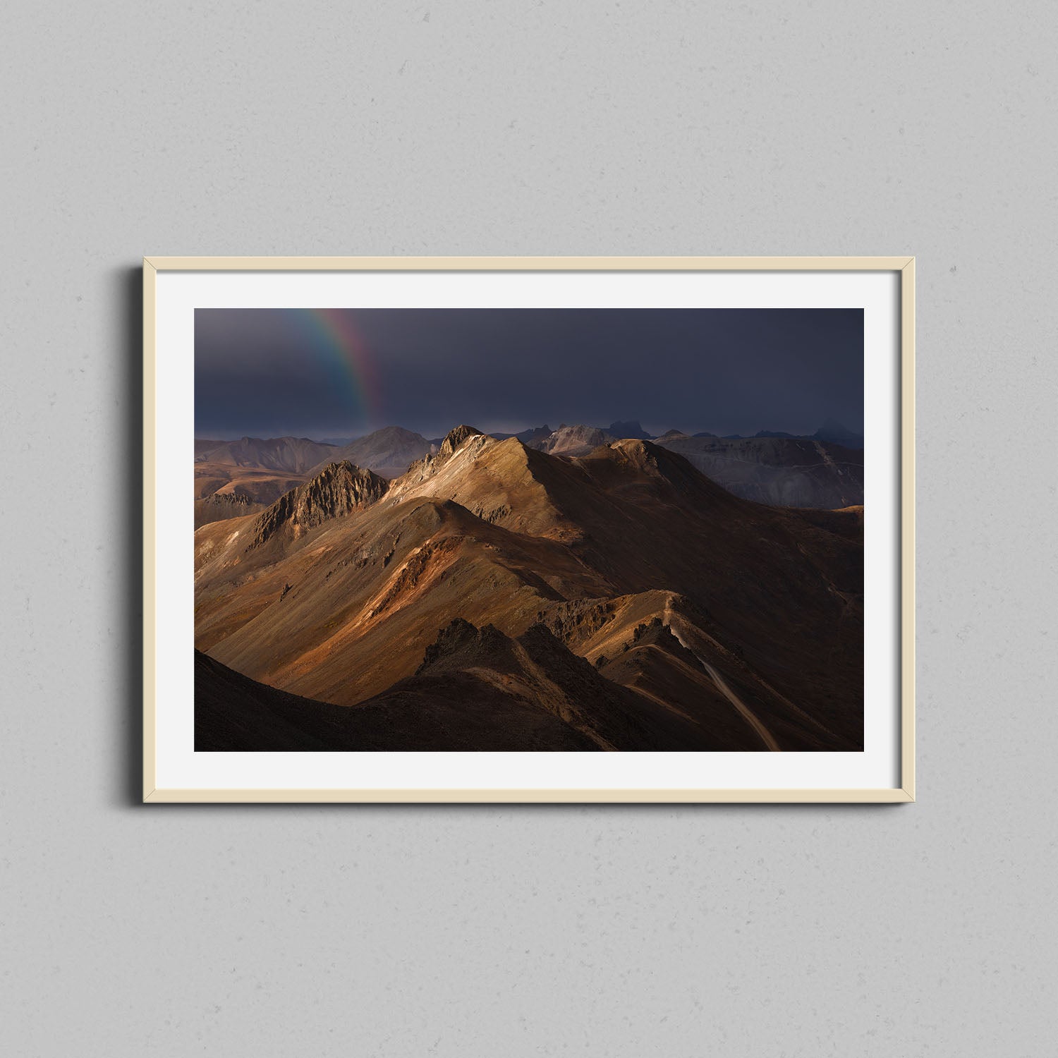 Wetterhorn Uncompahgre Rainbow Print