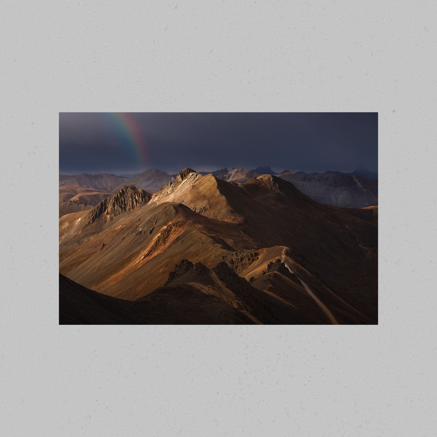 Wetterhorn Uncompahgre Rainbow Print