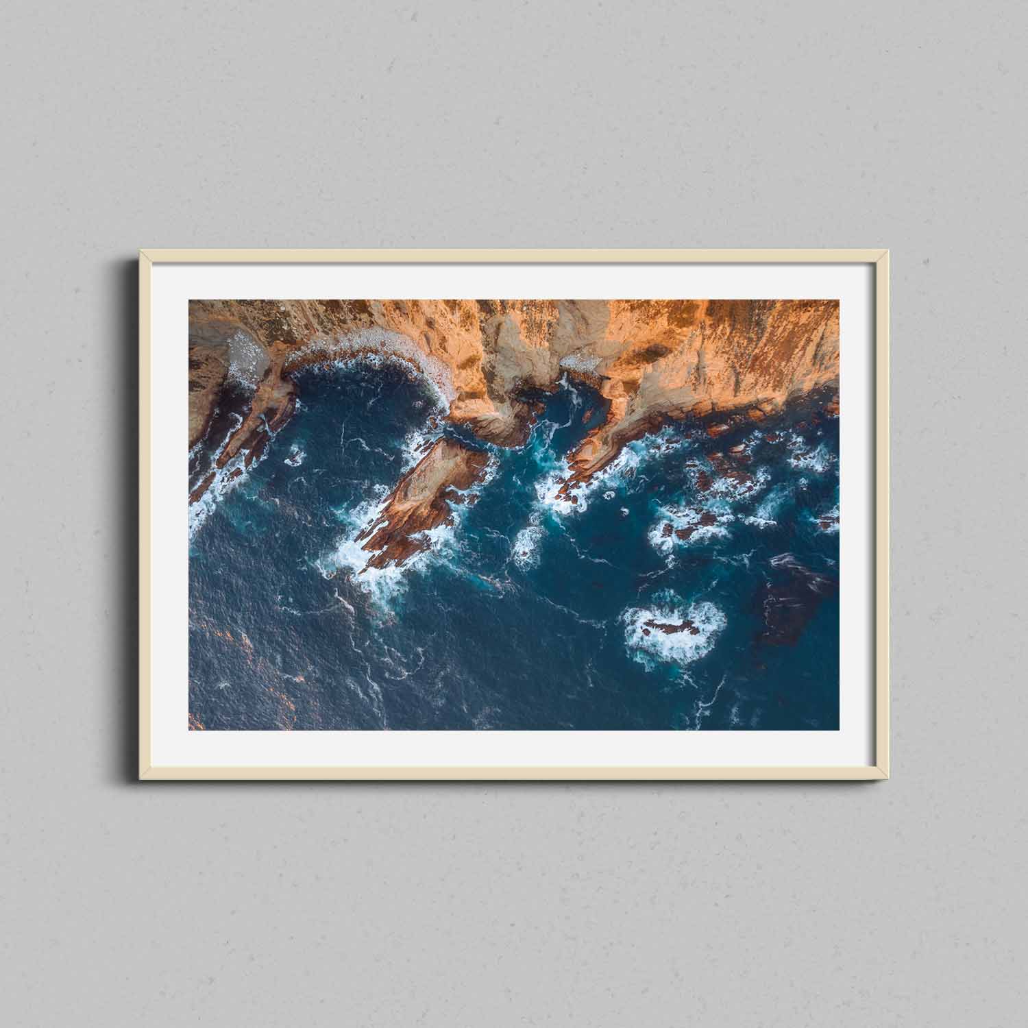 Land Meets Sea Print