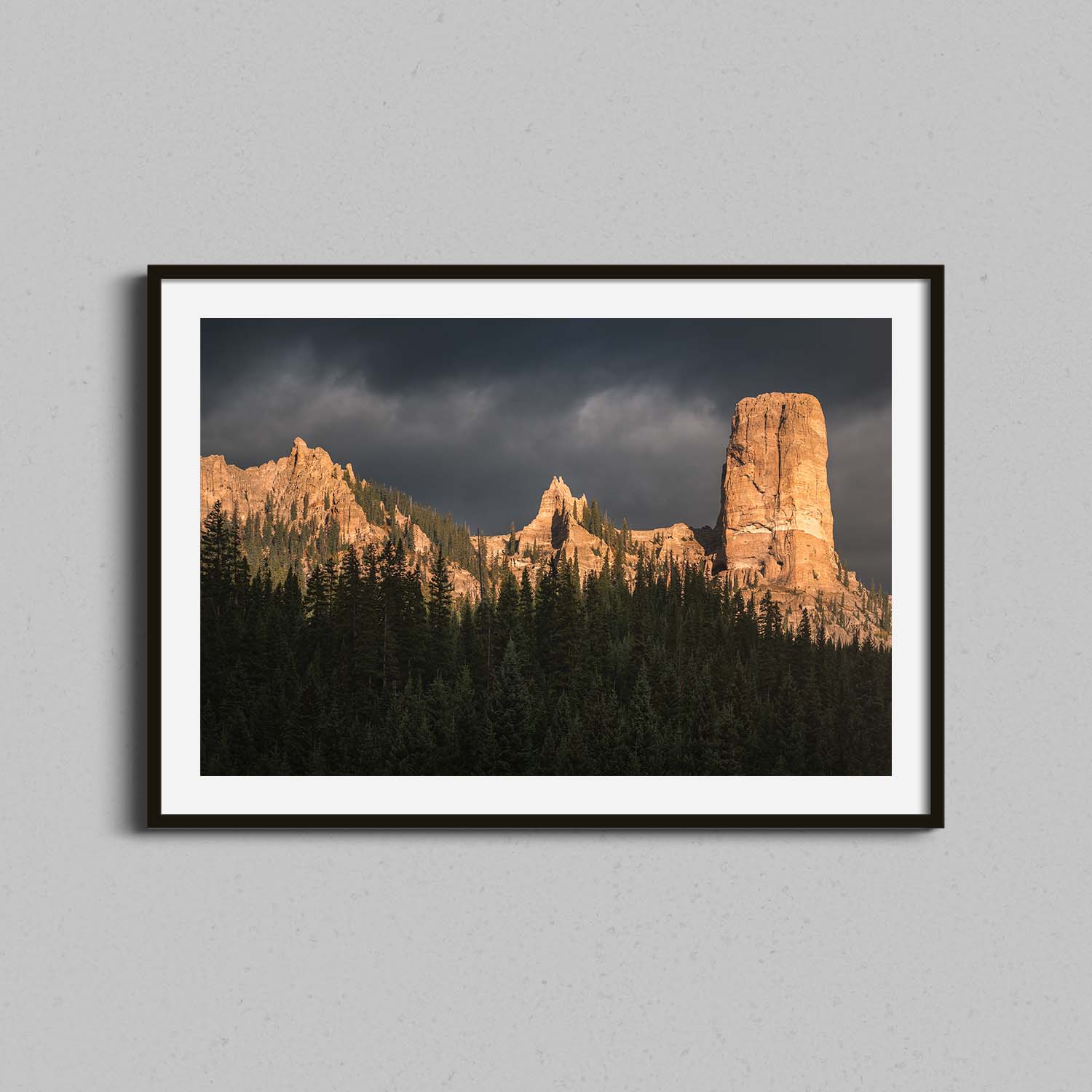 Chimney Rock Sunrise Print