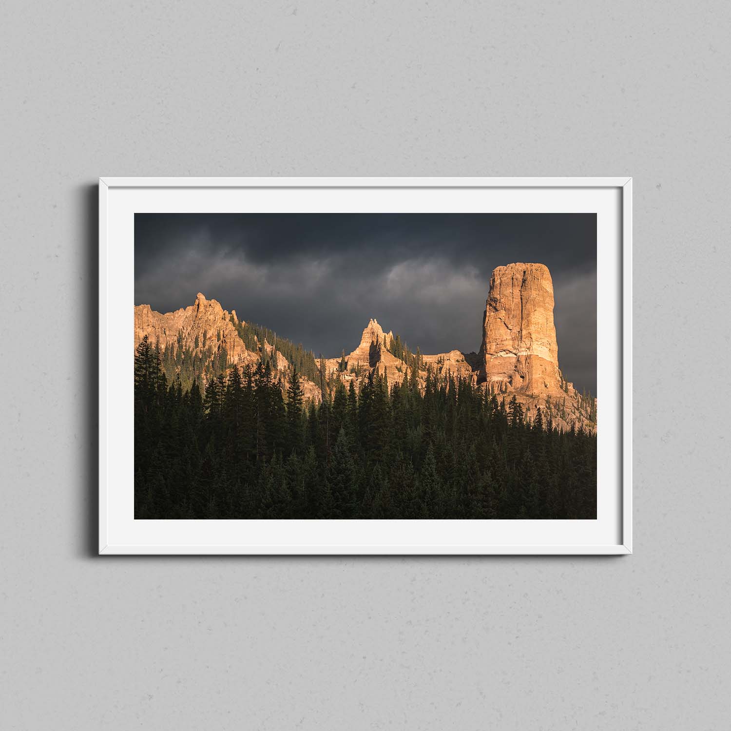 Chimney Rock Sunrise Print