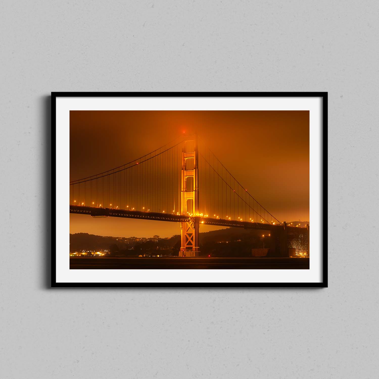 Kirby Cove Golden Gate Print