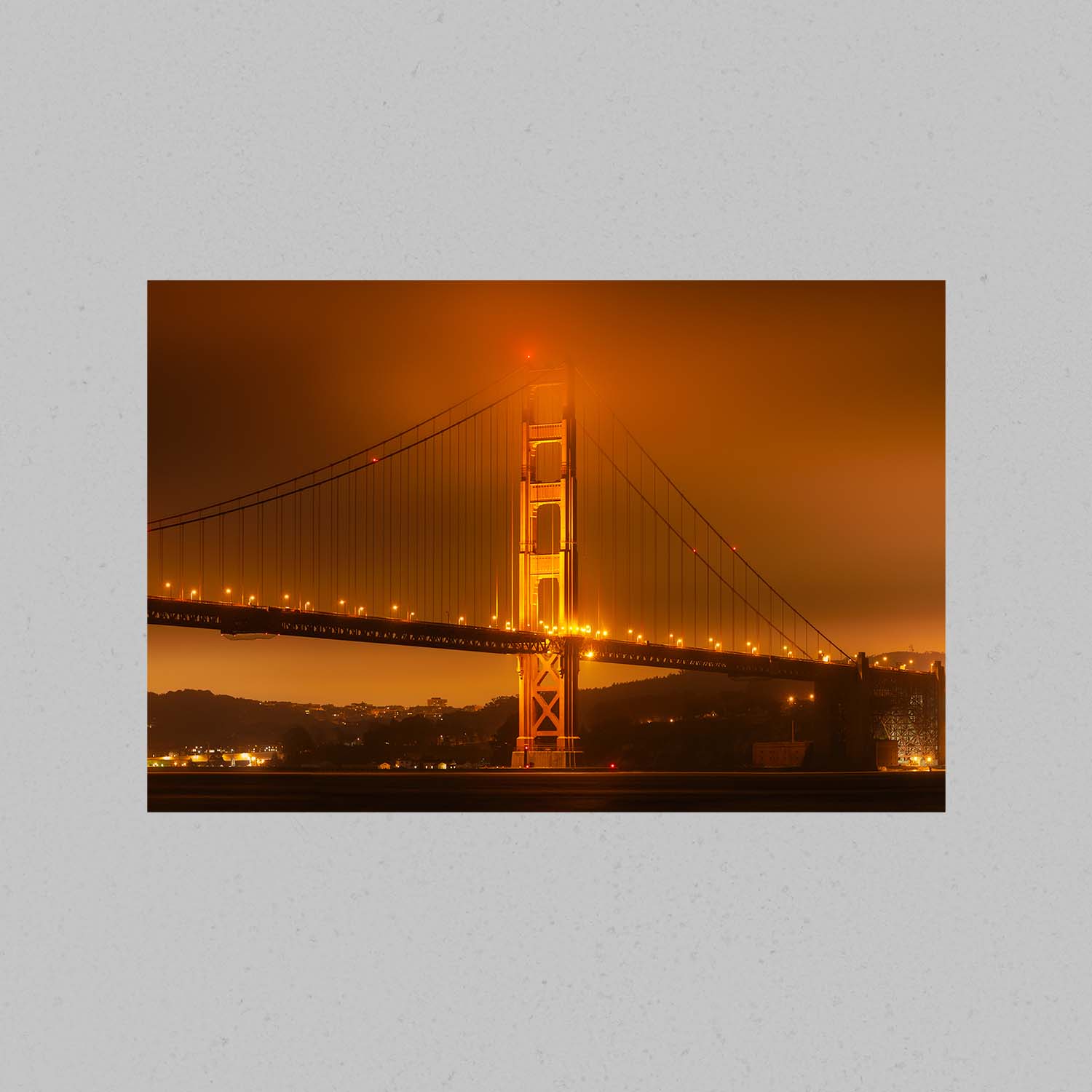 Kirby Cove Golden Gate Print