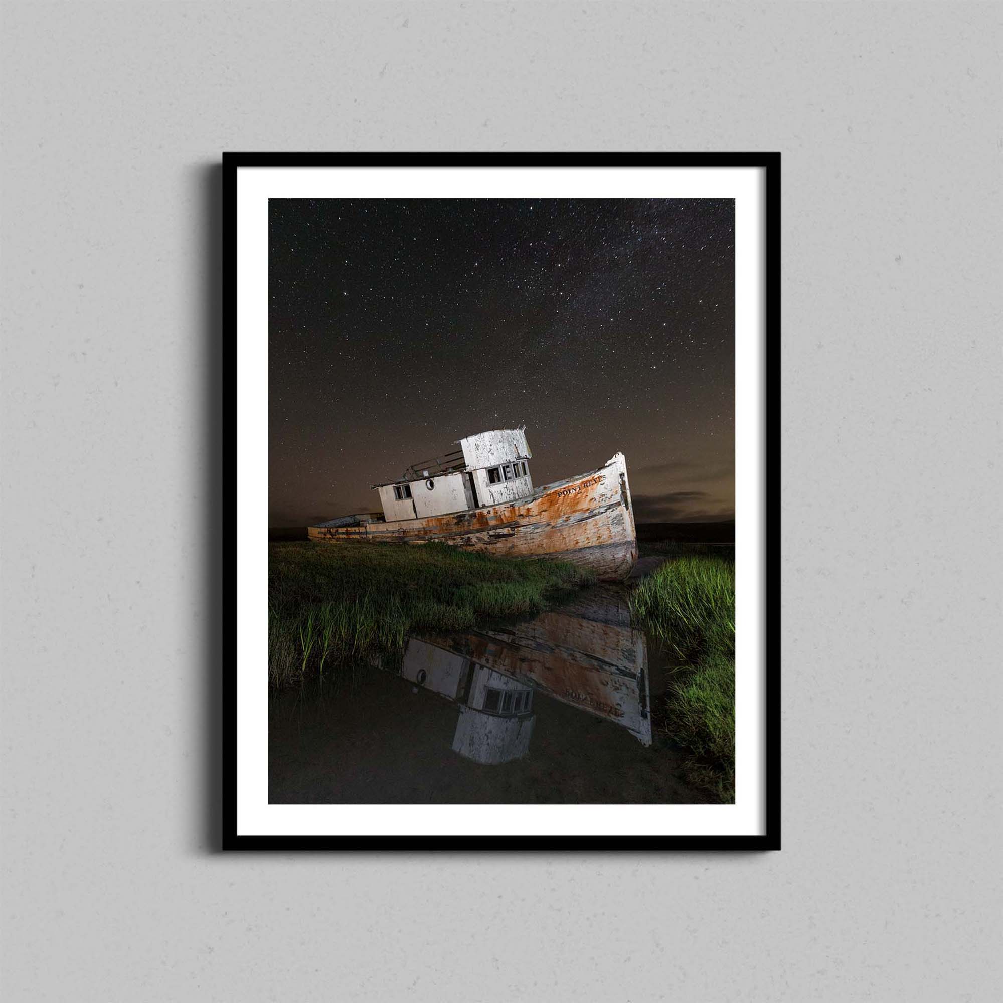 Point Reyes Shipwreck Print