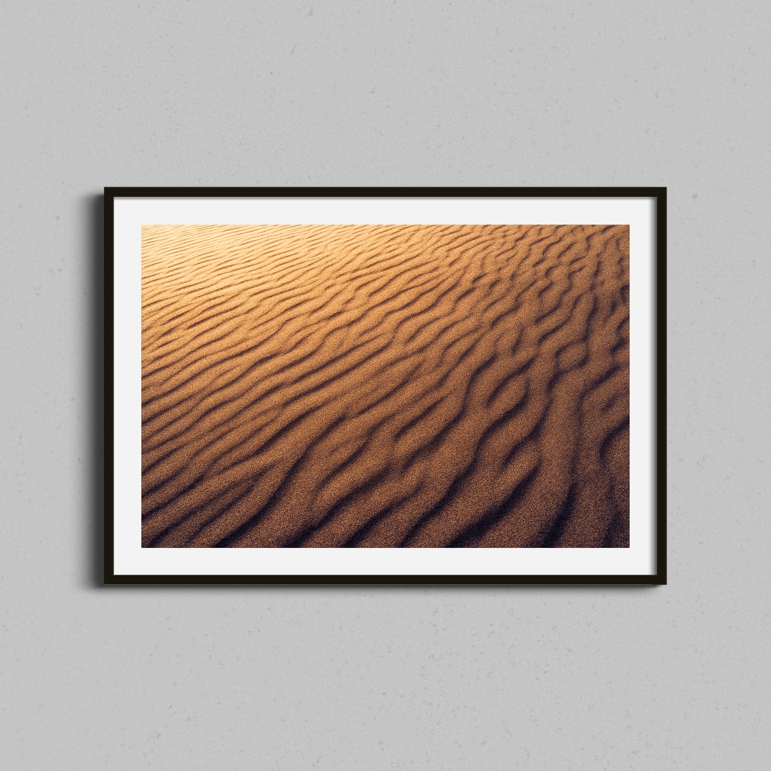 Abstract Sand Dunes Print
