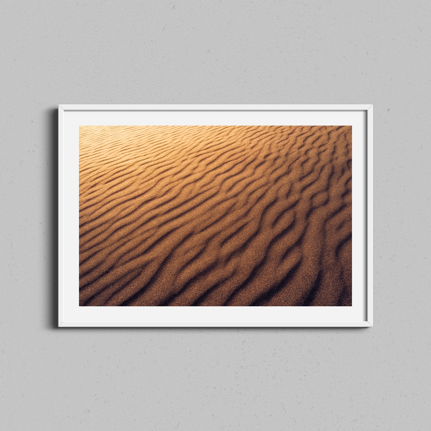 Abstract Sand Dunes Print