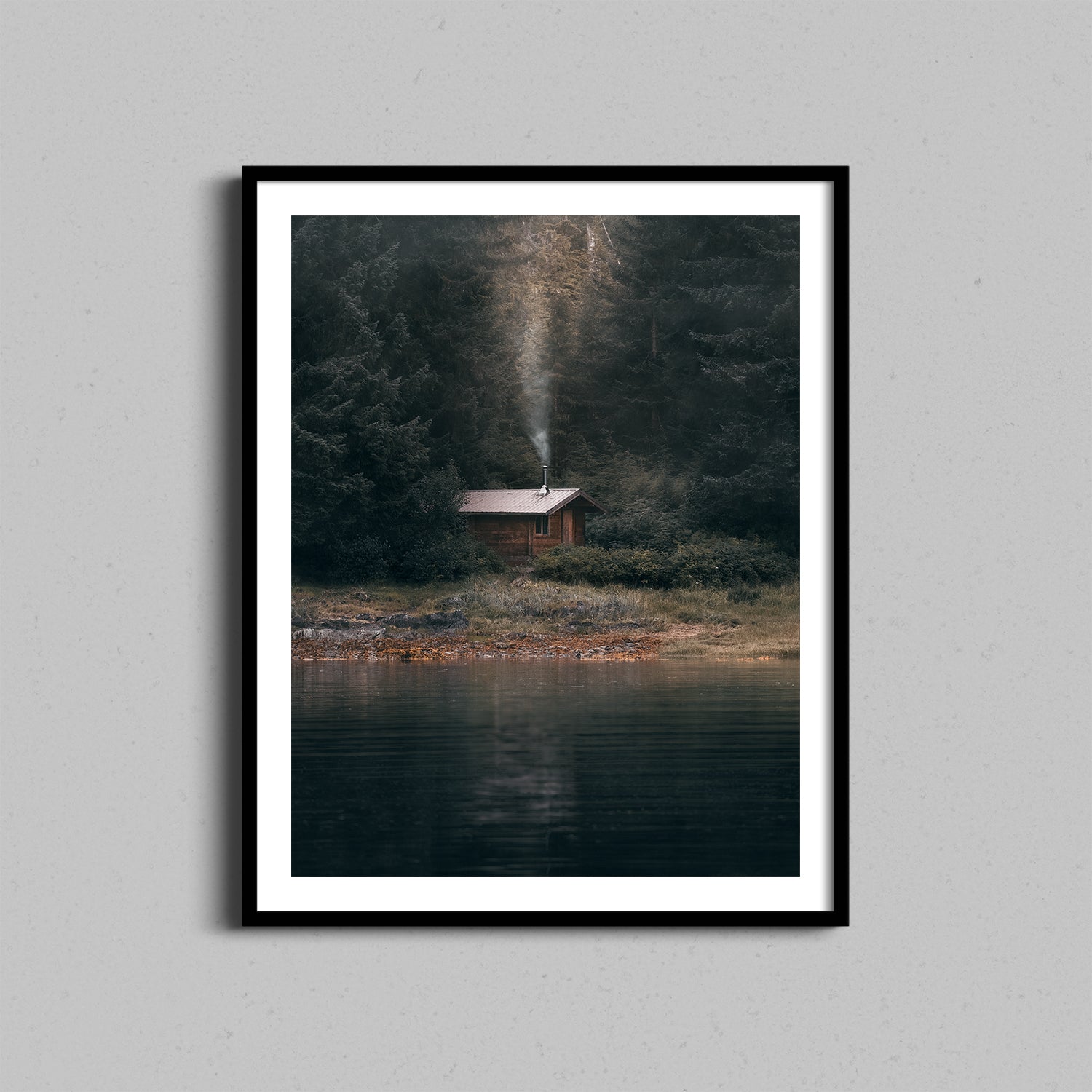 Cozy Alaska Cabin Print