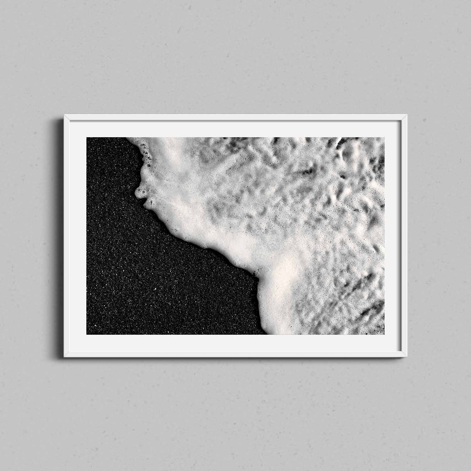 Black Sand Beach Print