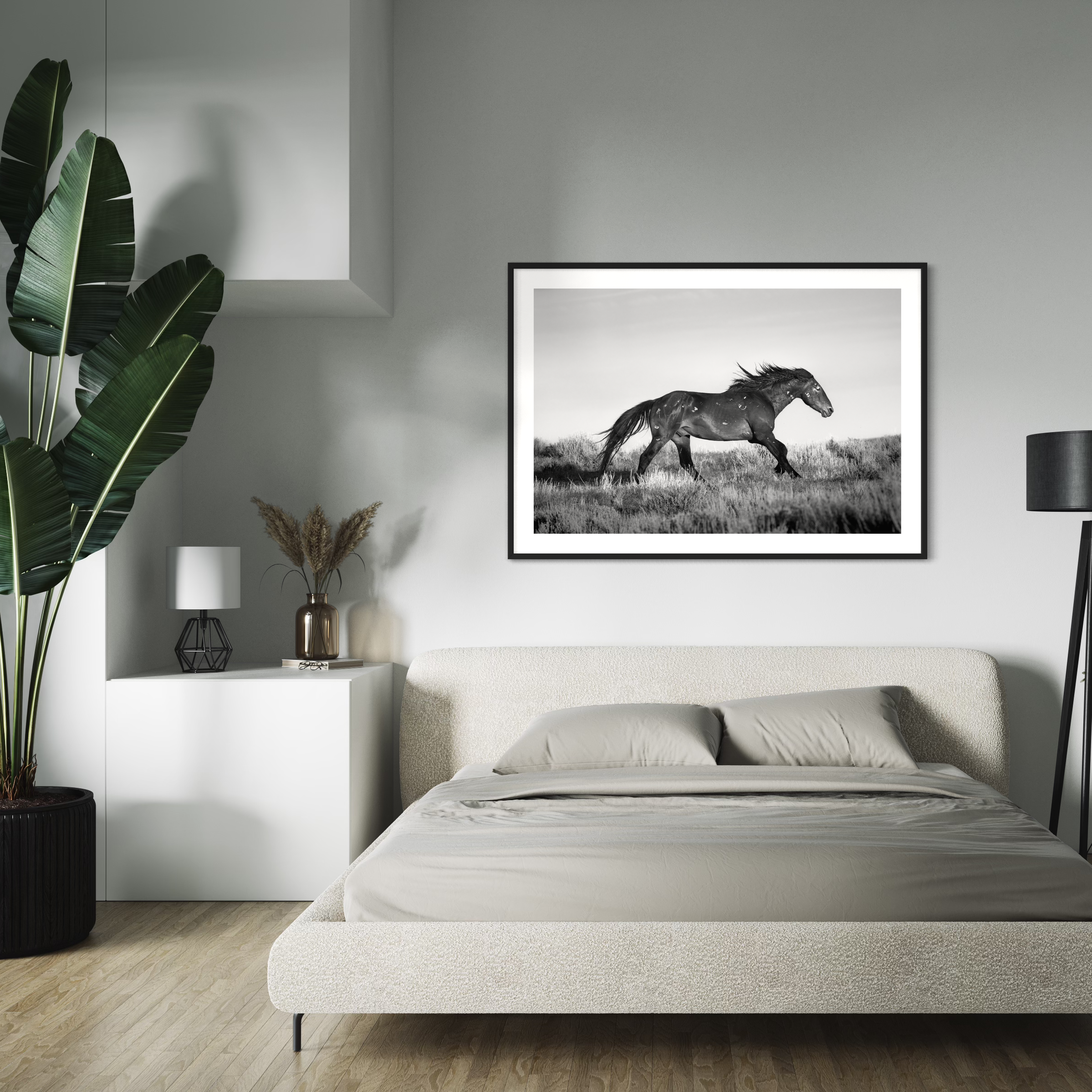 Running Horse Print