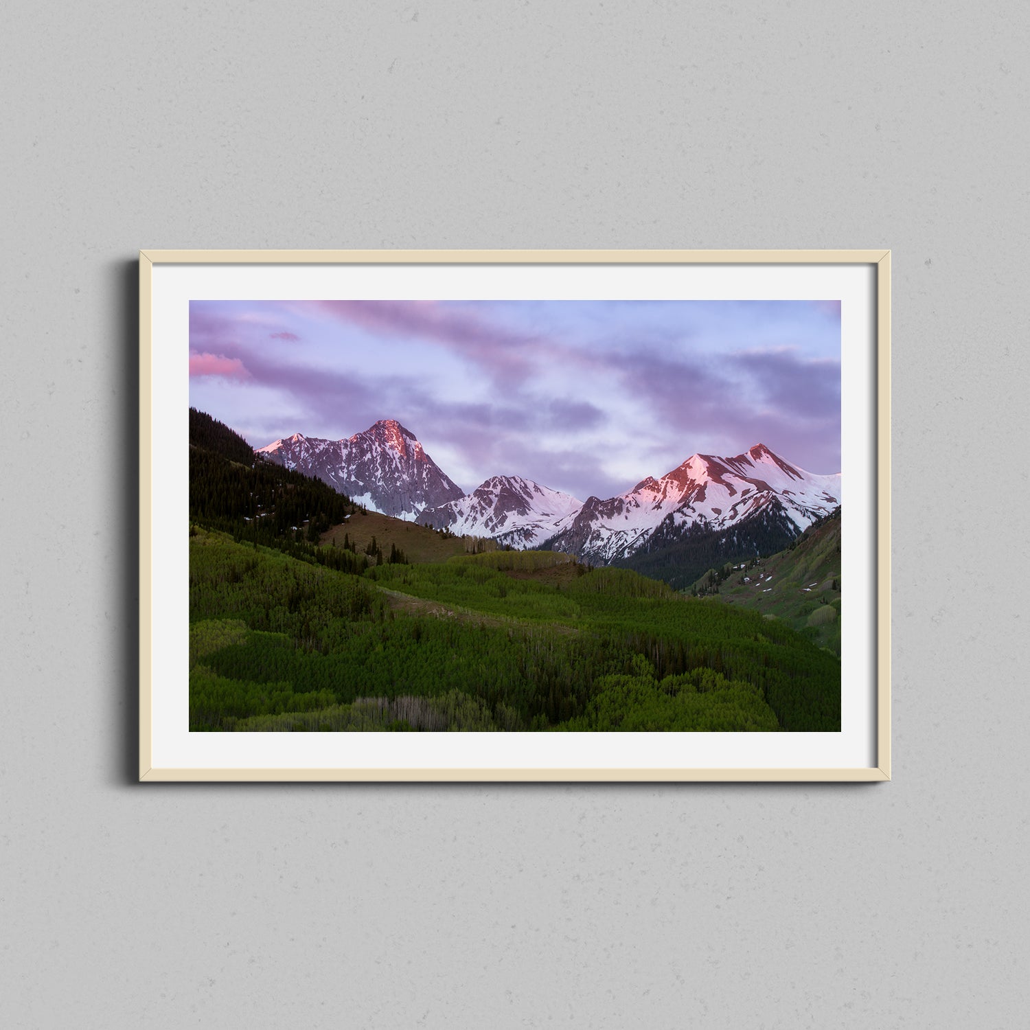 Capitol Peak Summer Print