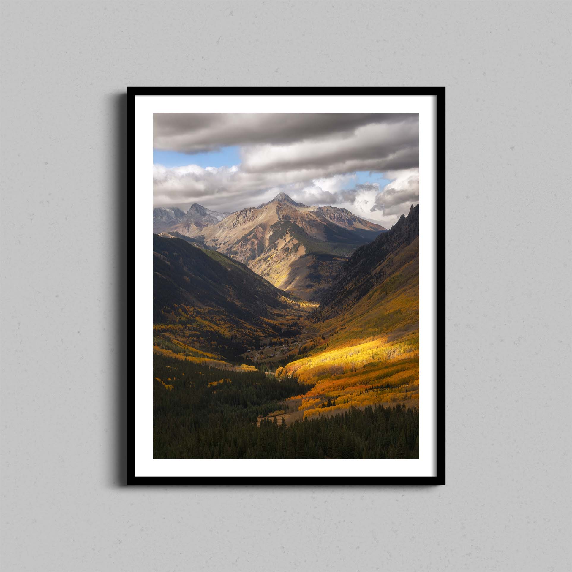 Colorado Autumn Overlook Print