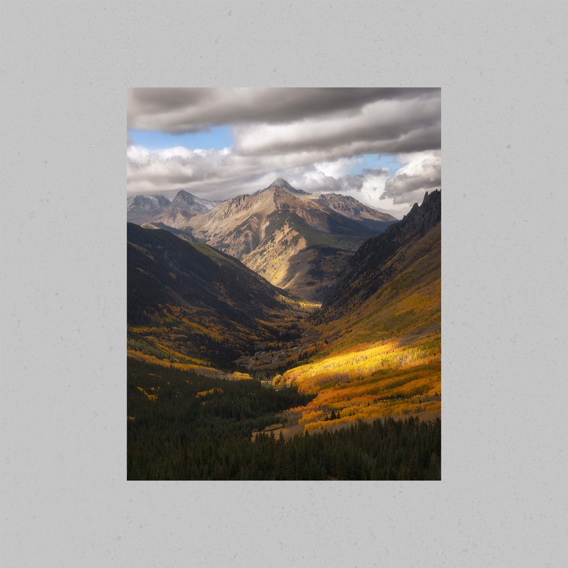 Colorado Autumn Overlook Print